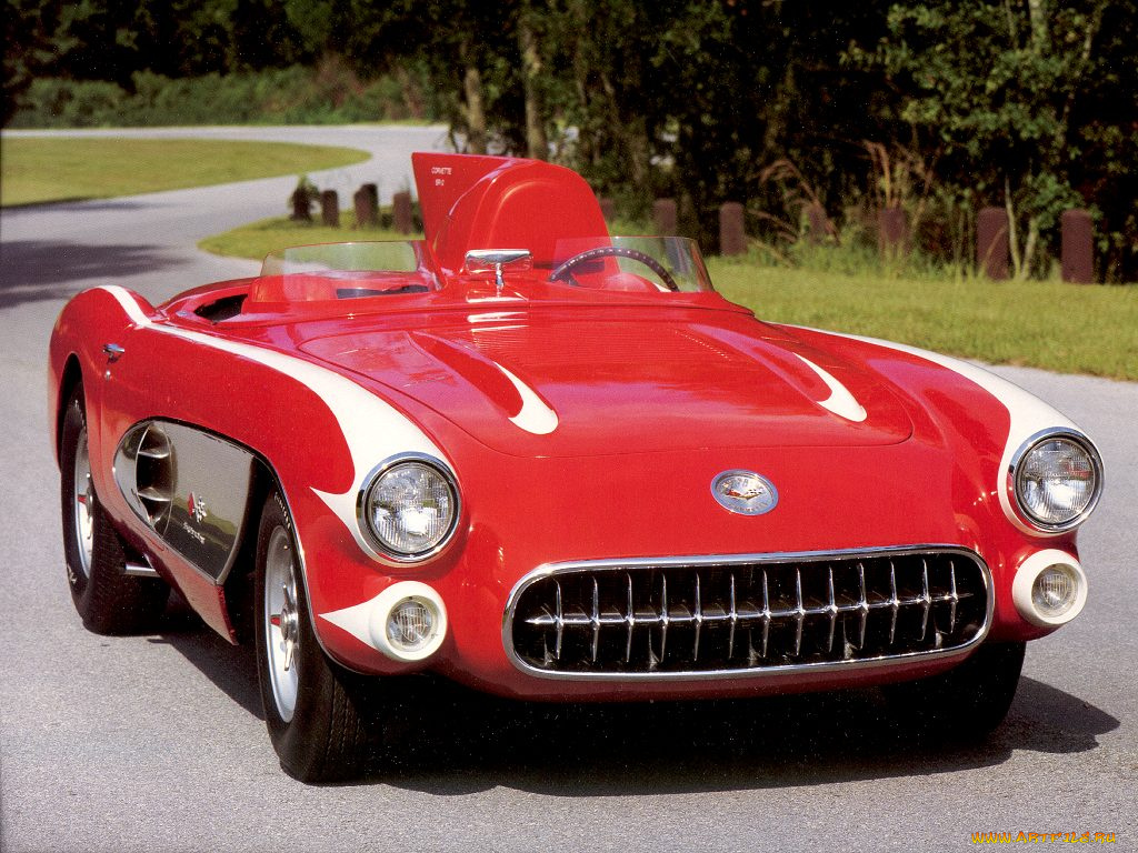 chevrolet, corvette, sr, 1956, автомобили