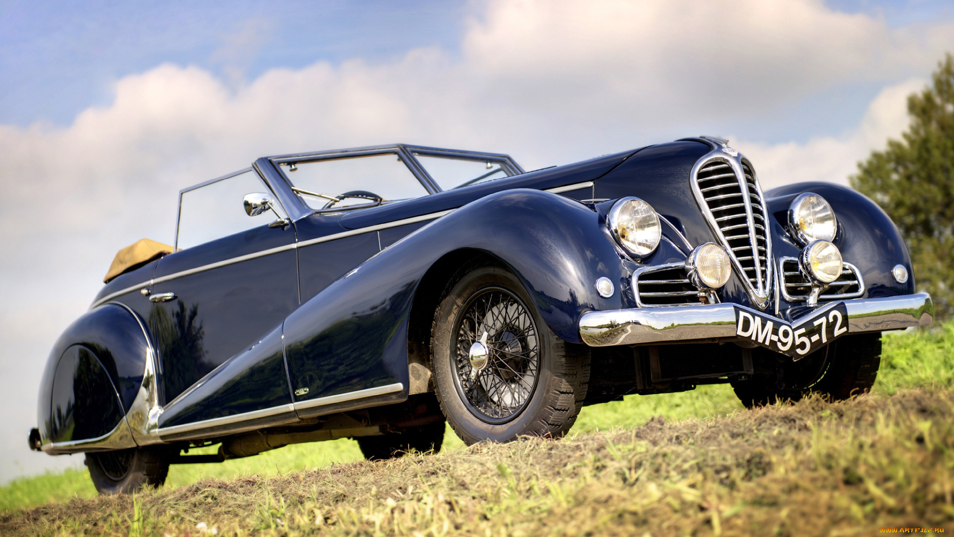 delahaye, 135, cabriolet, автомобили, классика