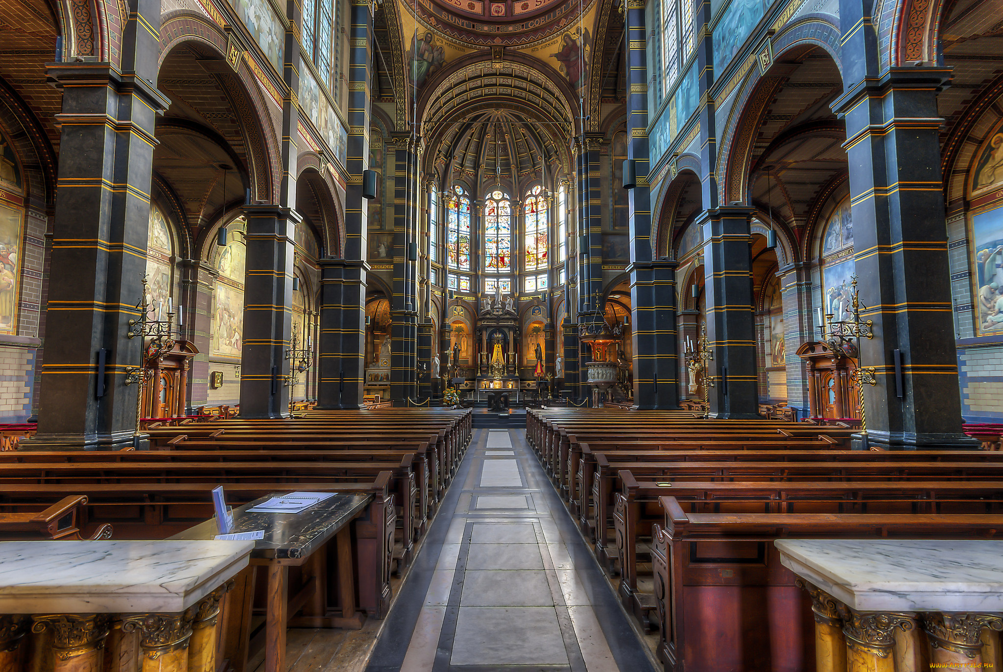 basilica, of, st, , nicholas, интерьер, убранство, , роспись, храма, храм