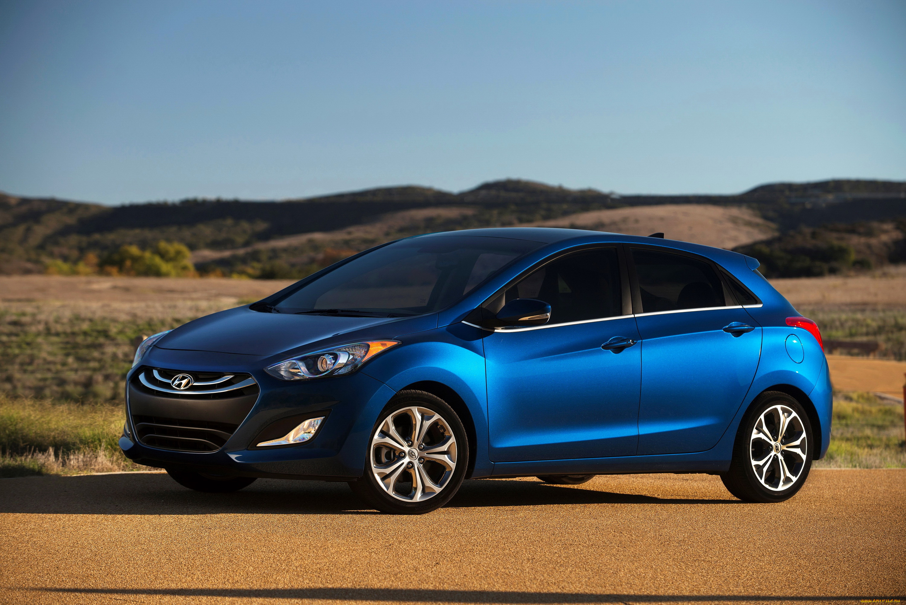 2015, hyundai, elantra, gt, автомобили, hyundai, голубой, elantra