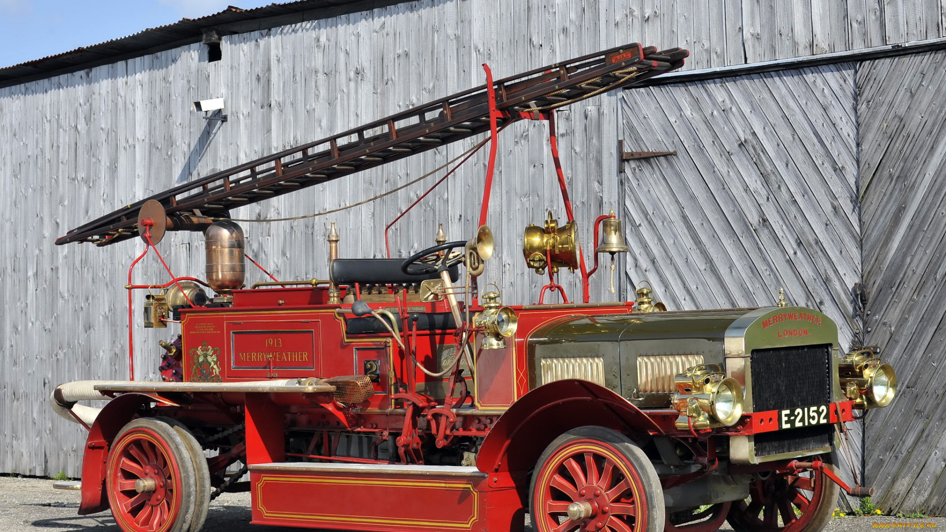 автомобили, пожарные, машины, merryweather, fire, engine, 1913г