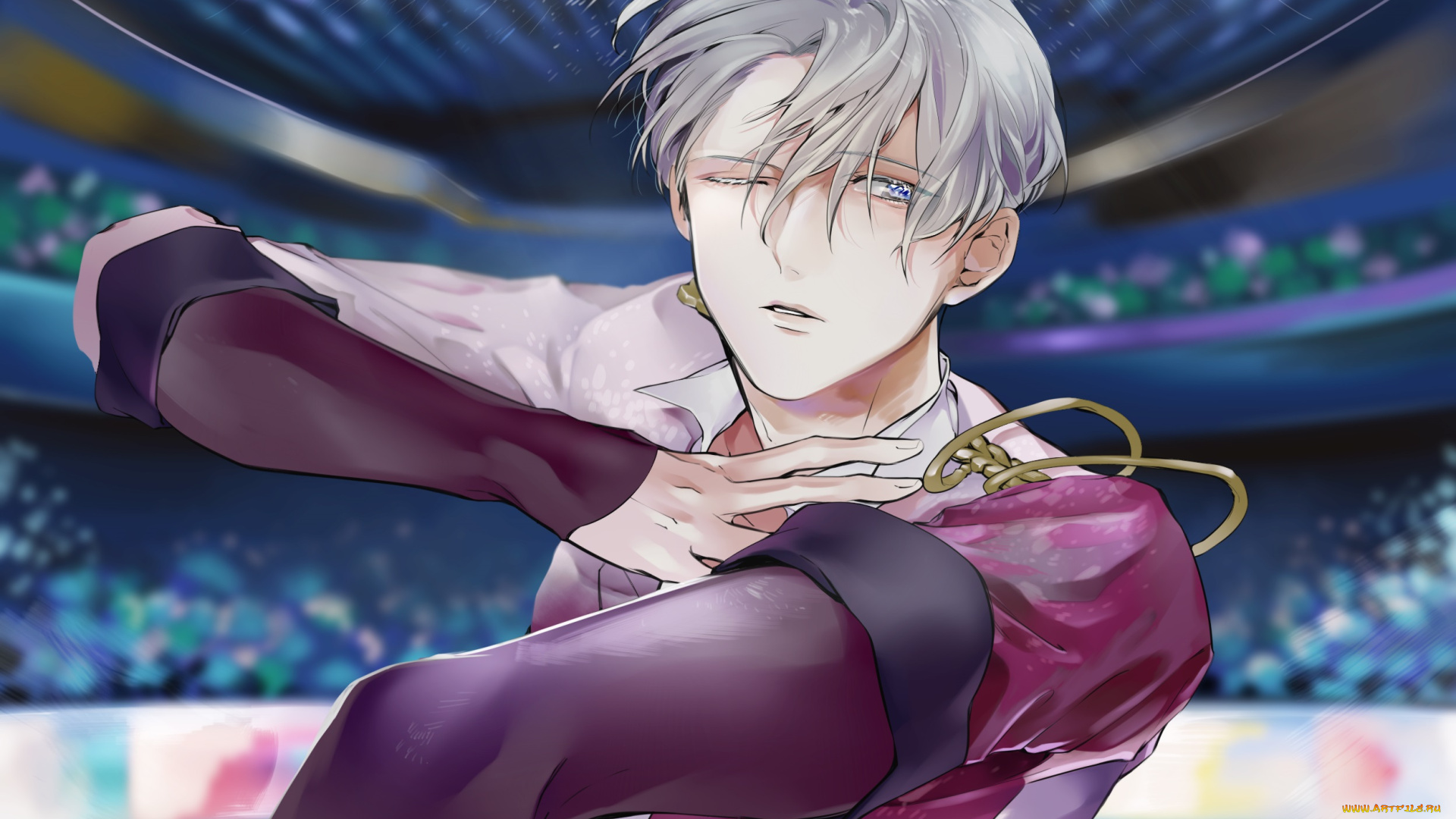 аниме, yuri, on, ice, victor, nikiforov