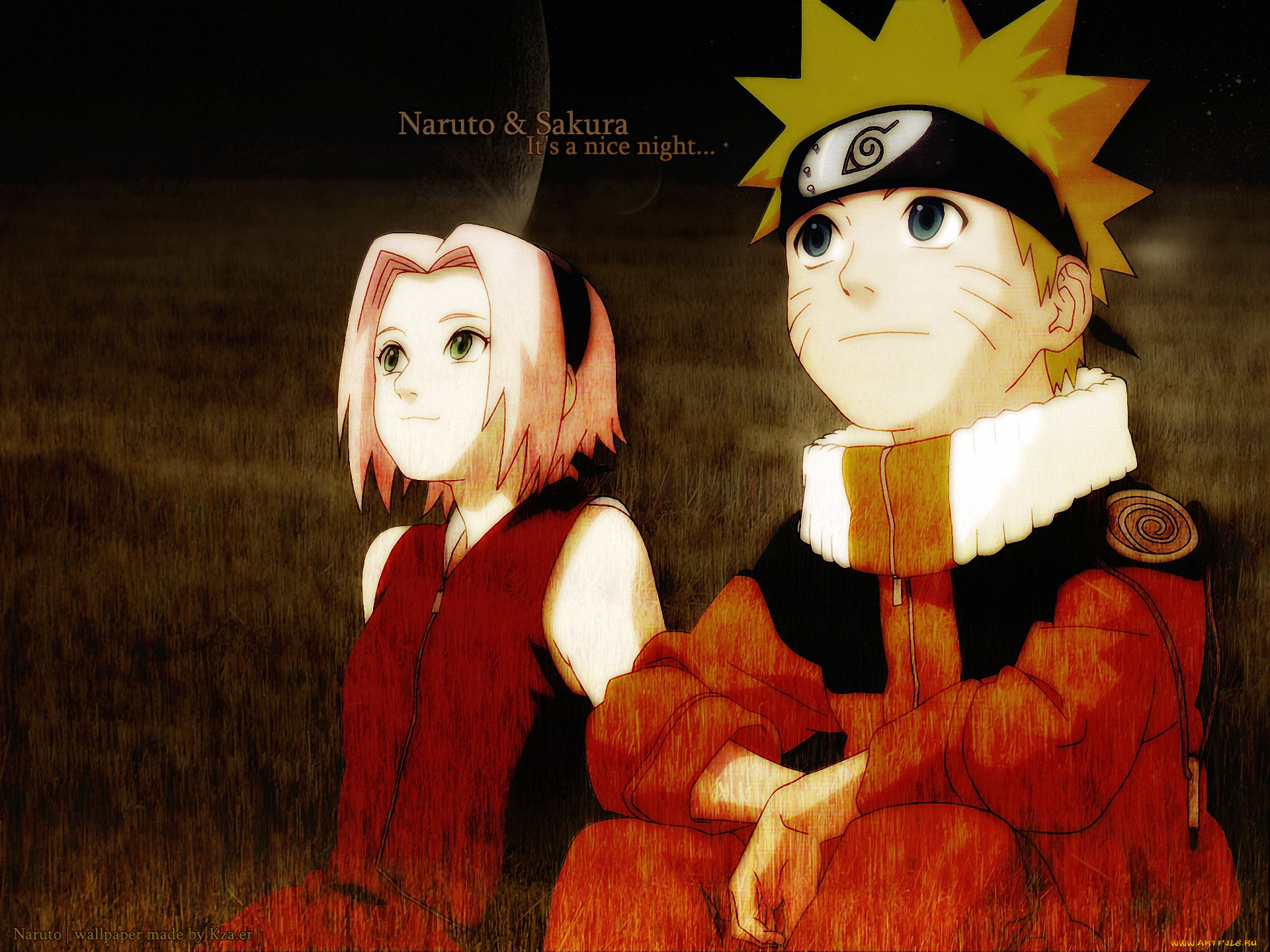 аниме, naruto, луна, uzumaki, shinobi, ninja, haruno, sakura, шиноби