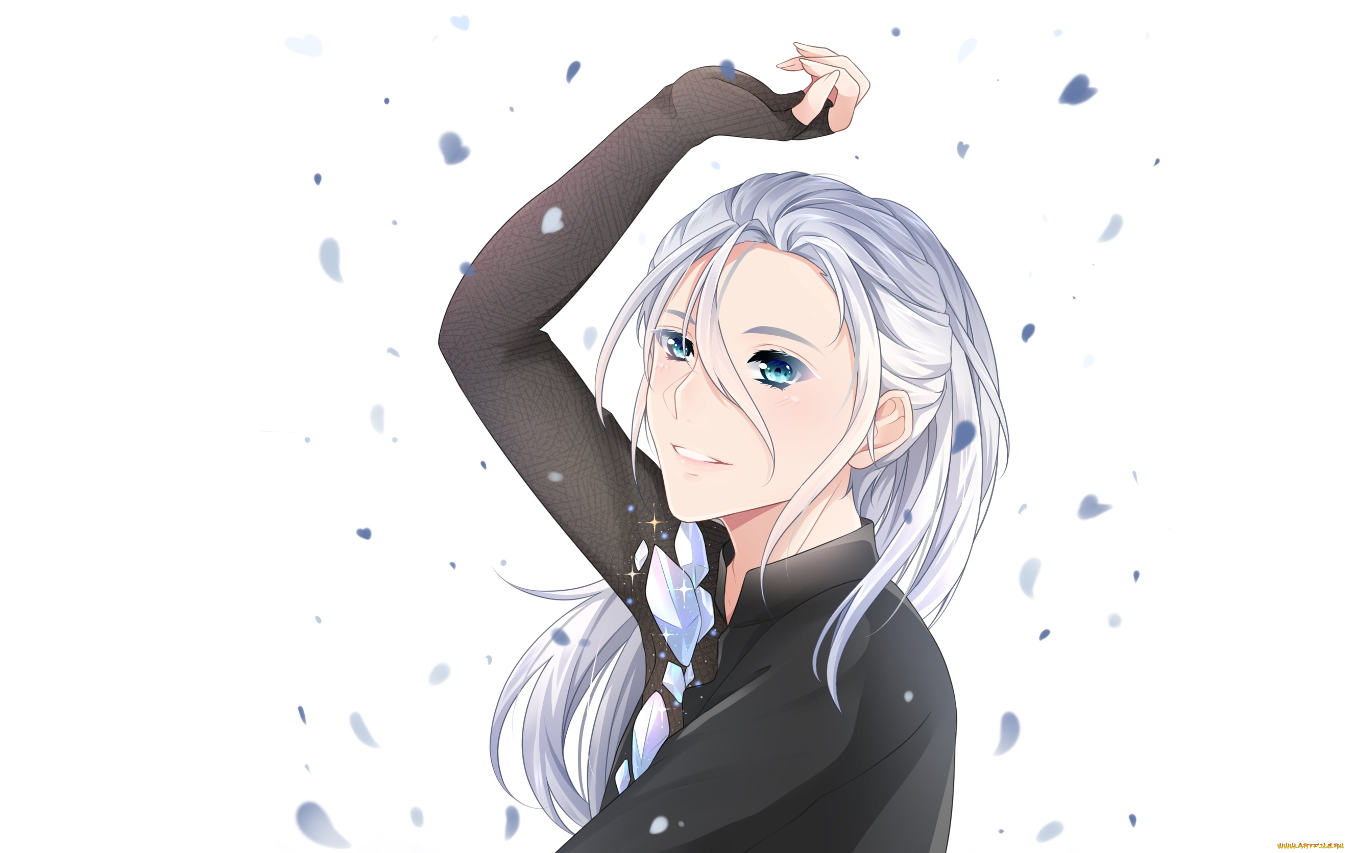 аниме, yuri, on, ice, victor, nikiforov