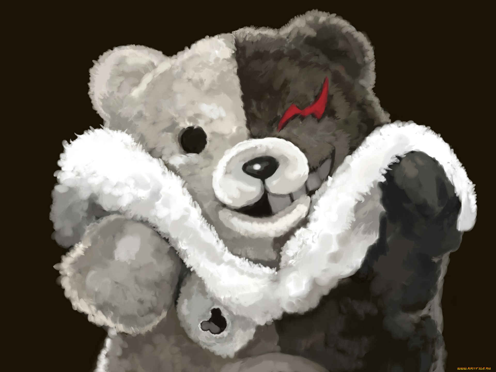 аниме, danganronpa, мишка