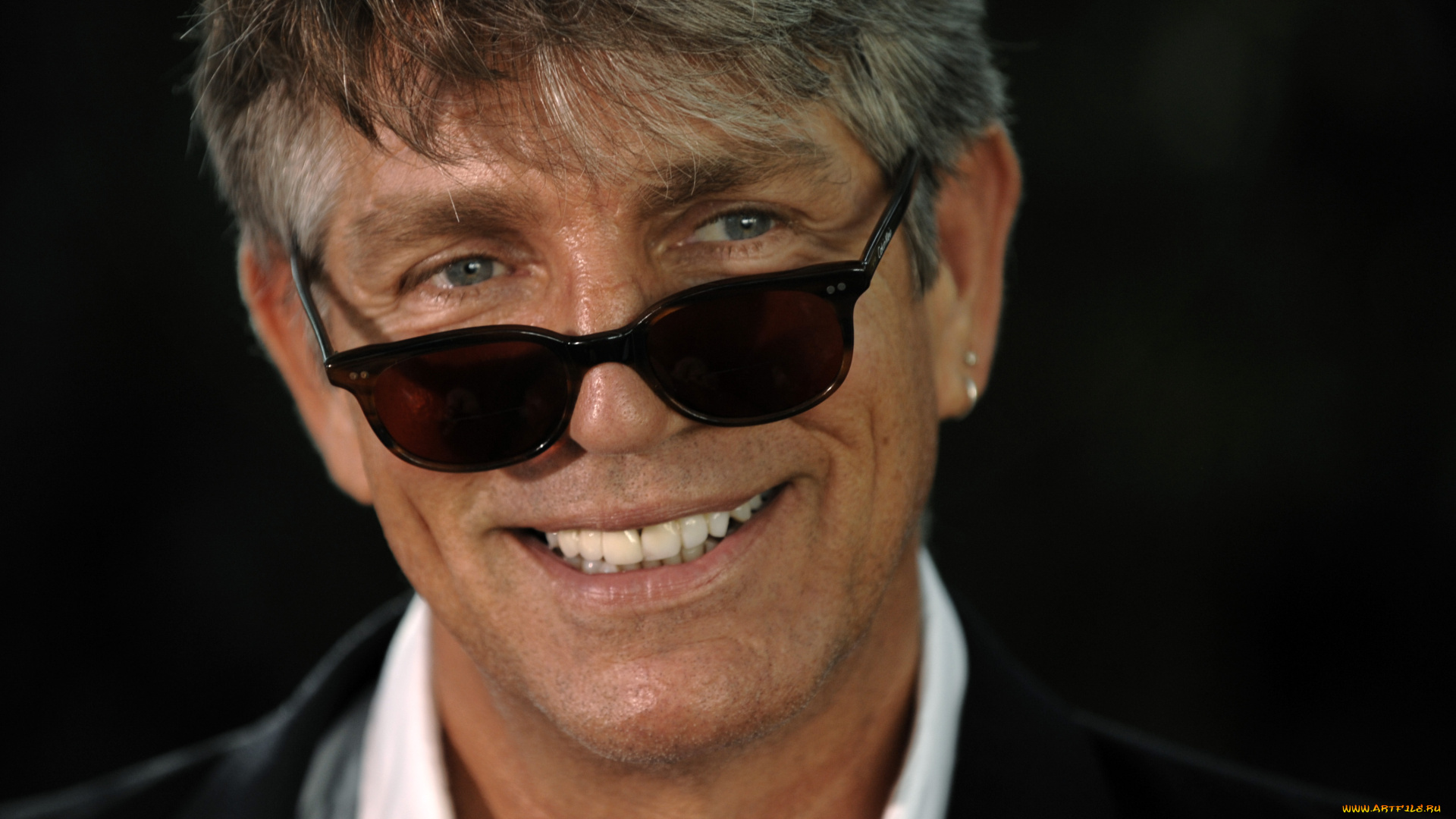 мужчины, eric, roberts, актер, лицо, очки