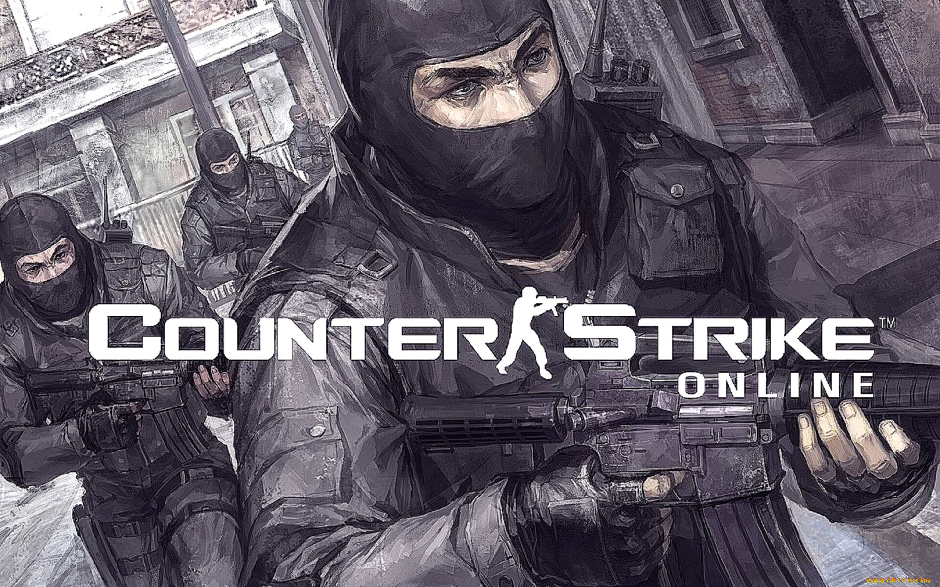 видео, игры, counter, strike, спецназ, оружие, улица