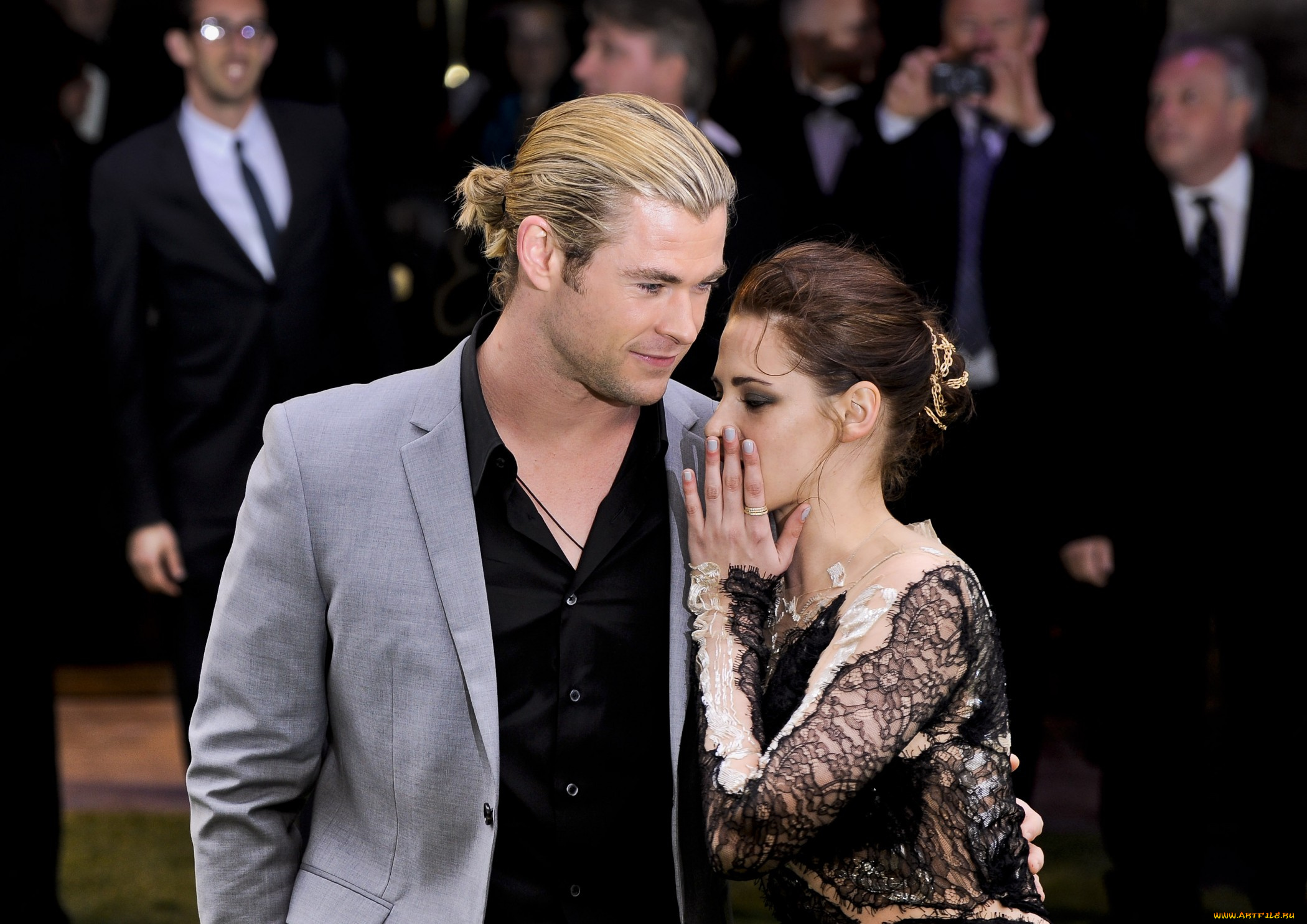 chris, hemsworth, kristen, stewart, разное, знаменитости, крис, хемсворт, кристен, стюарт