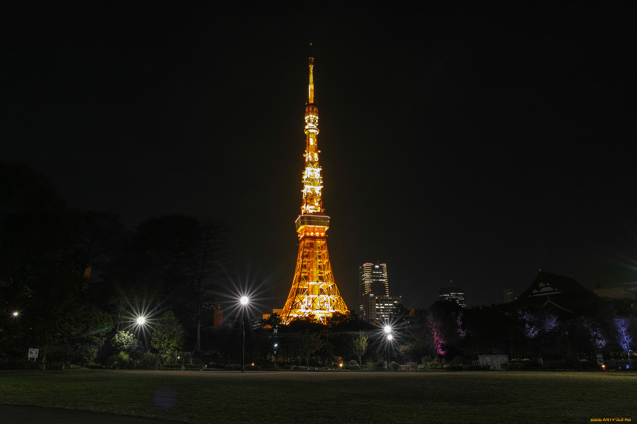 tokyo, tower, города, токио, , Япония, город