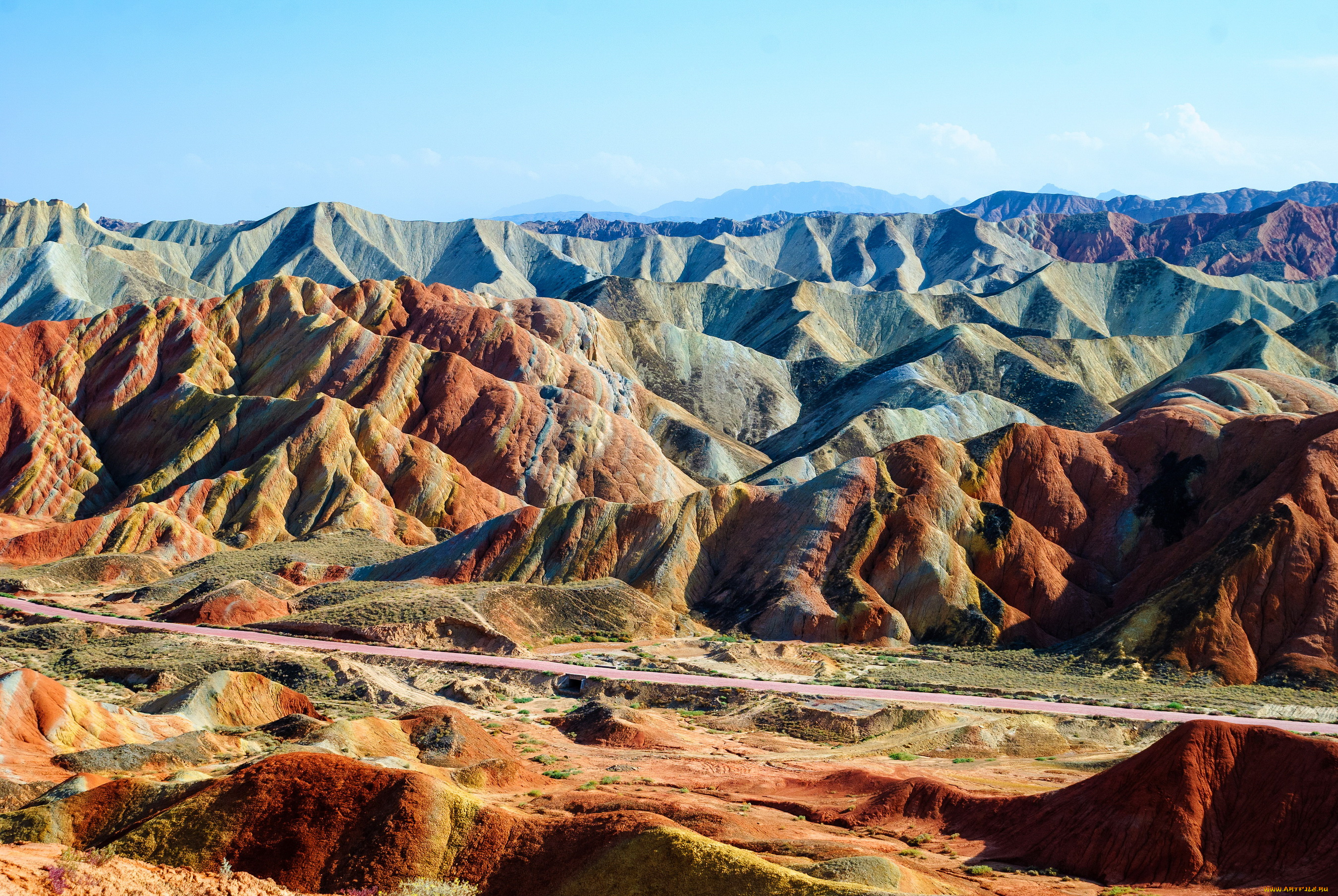 zhangye, national, geopark, danxia, природа, горы, zhangye, китай, danxia, geopark