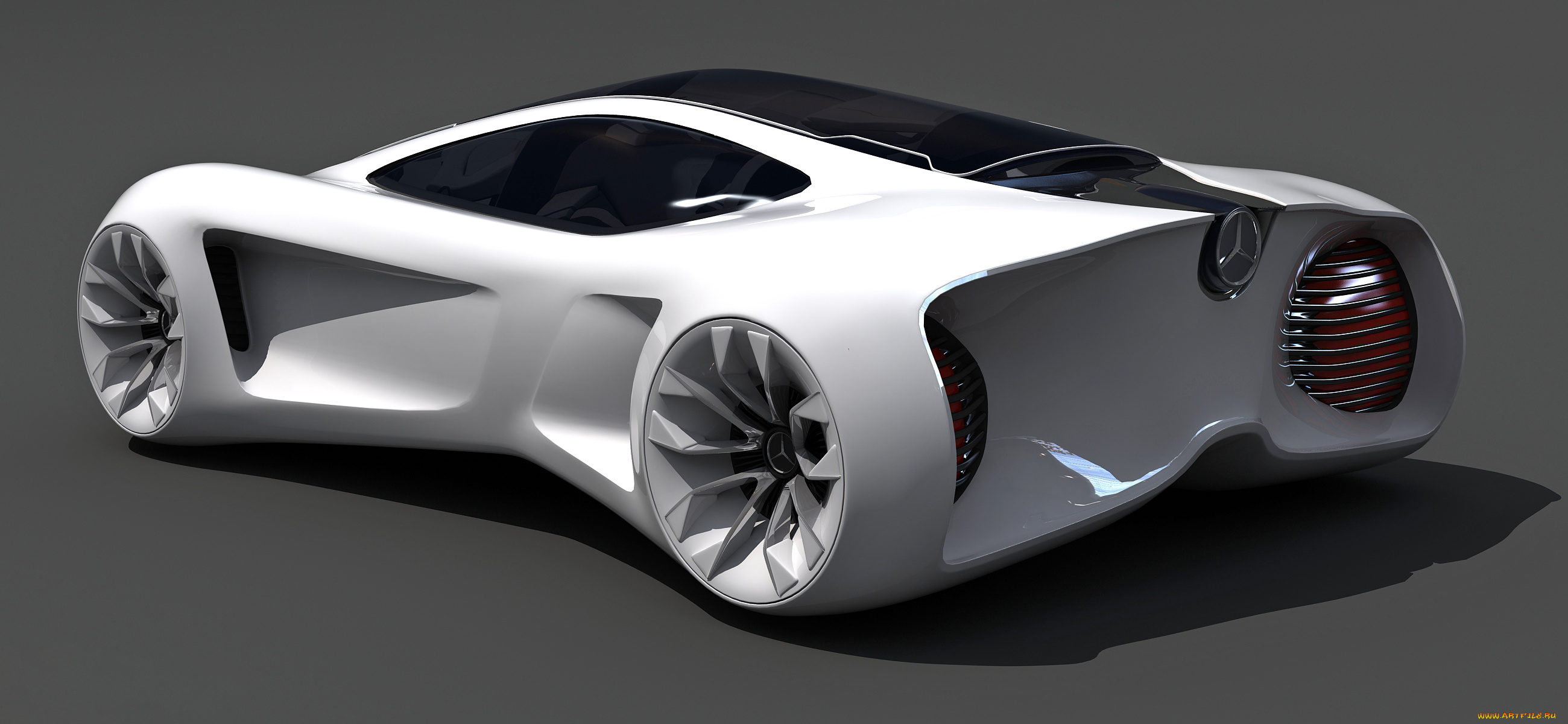 mercedes-benz, biome, concept, автомобили, mercedes-benz, biome, concept, автомобиль, белый