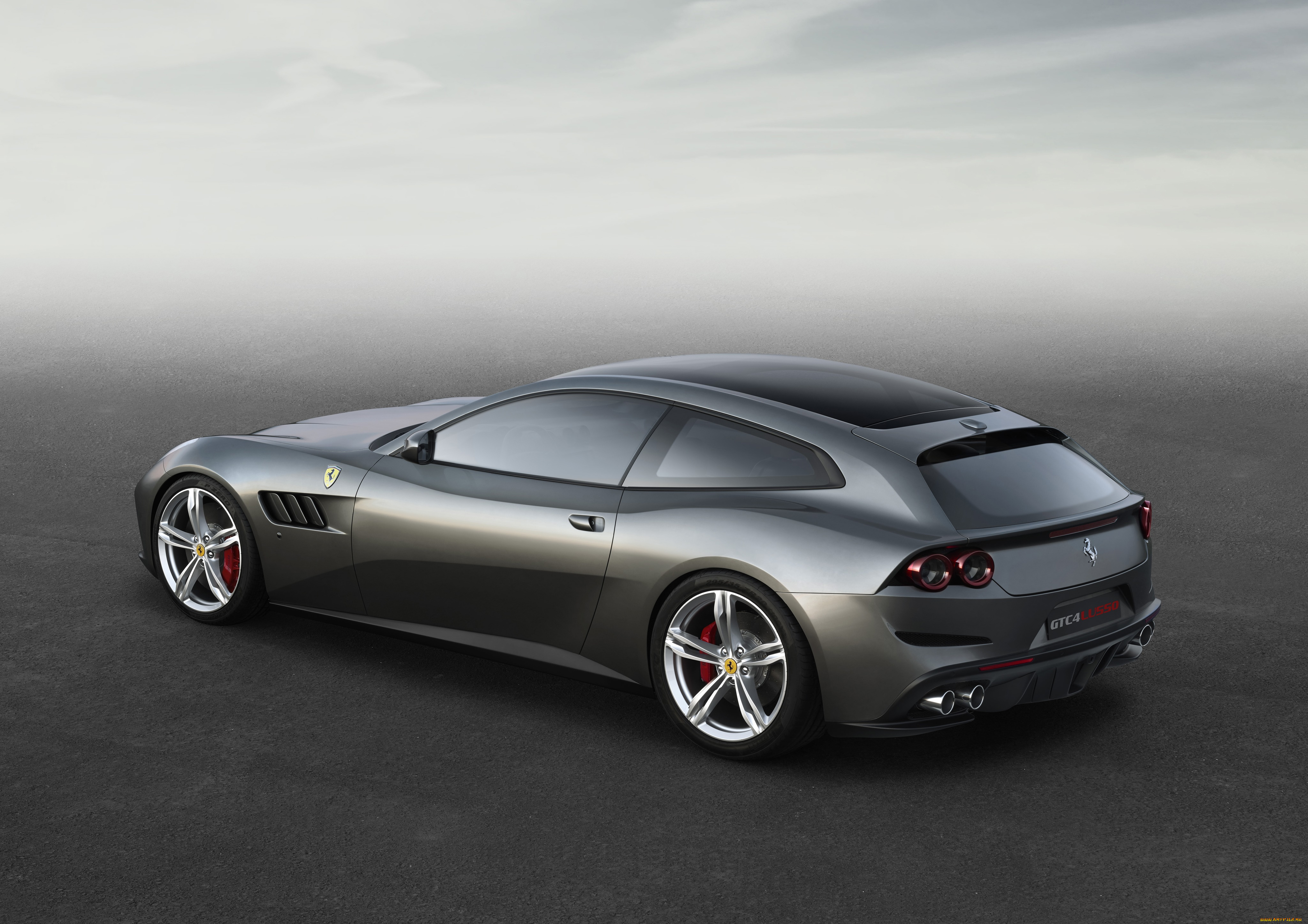 автомобили, ferrari, темный, 2016г, gtc4lusso