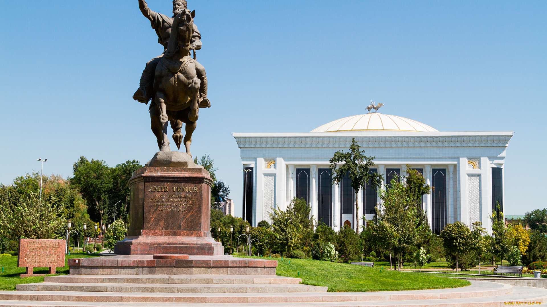 города, -, памятники, , скульптуры, , арт-объекты, памятник, амиру, тимуру, ташкент