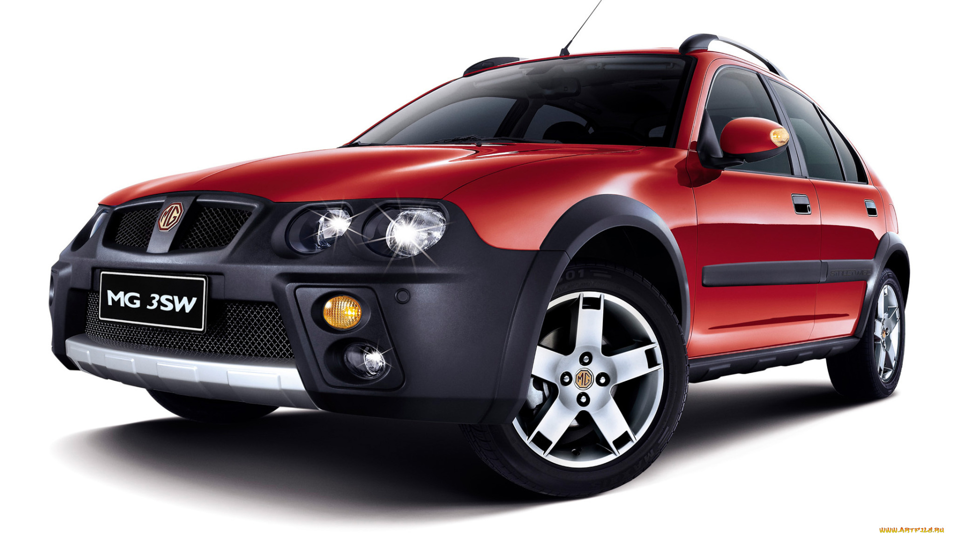 mg, 3sw, 2008, автомобили, mg, 2008, красный, 3sw