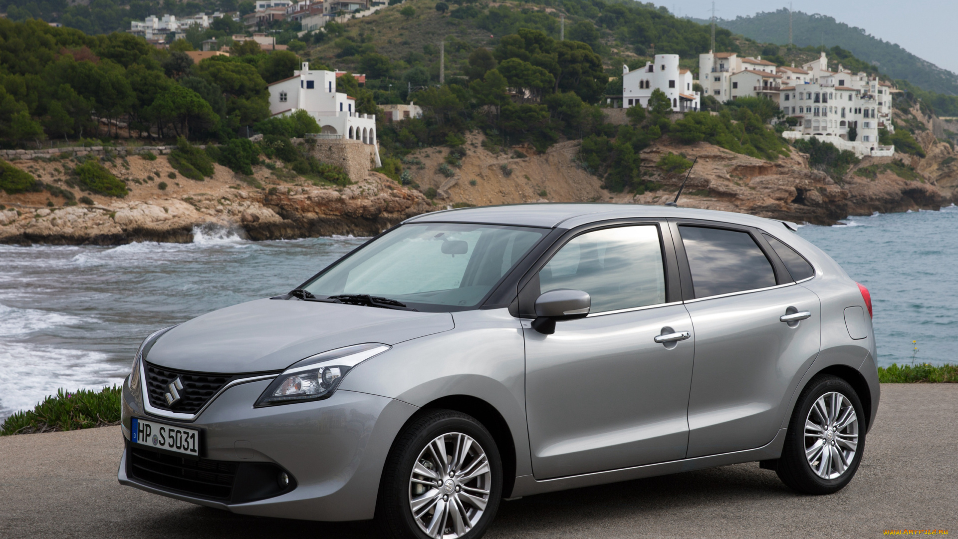 suzuki, baleno, 2015, автомобили, suzuki, металлик, baleno, 2015, серый