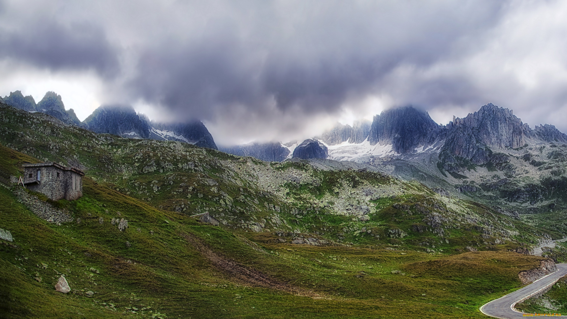 швейцария, природа, горы