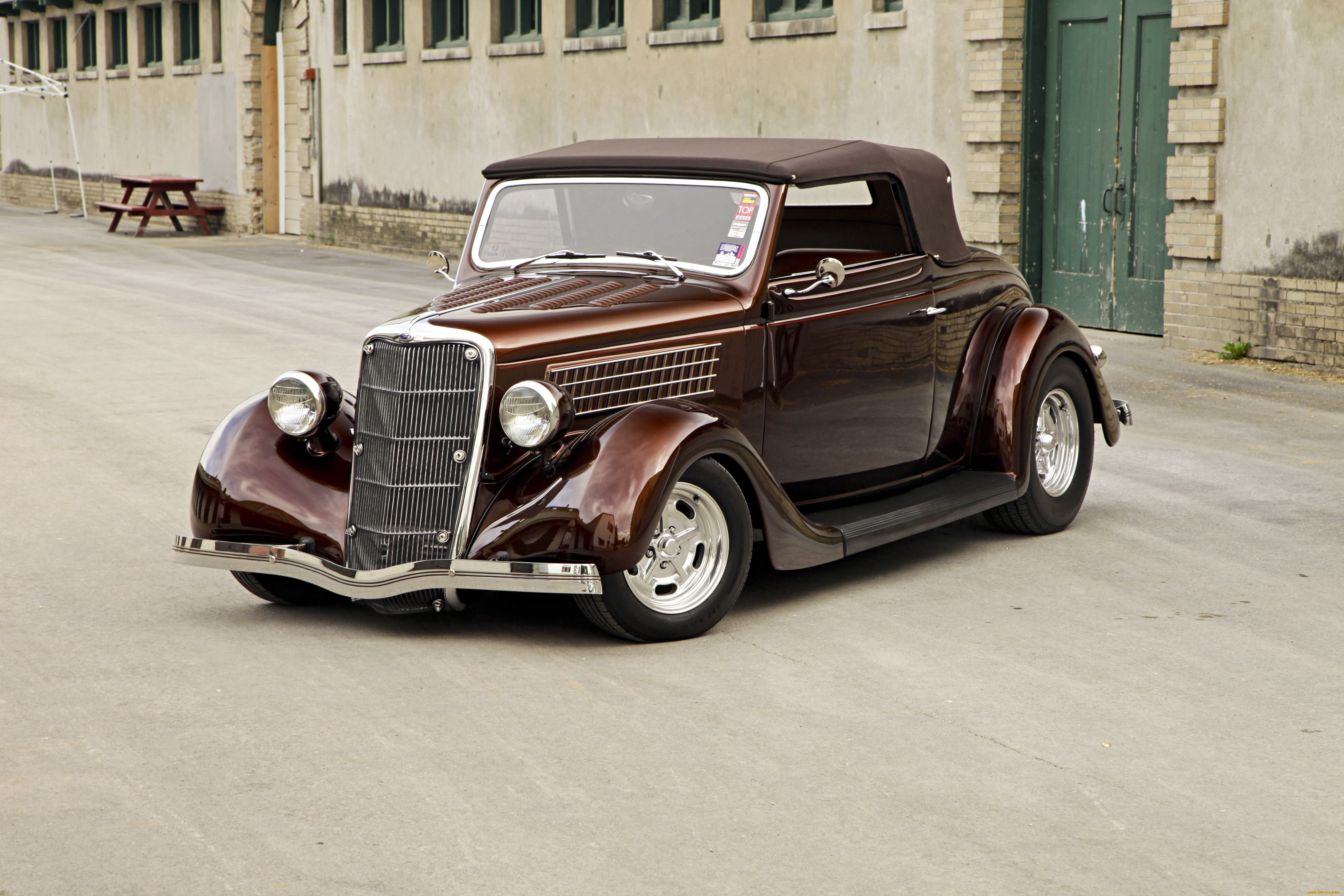 1935, ford, cabriolet, street, rodder, top, автомобили, custom, classic, car, street-