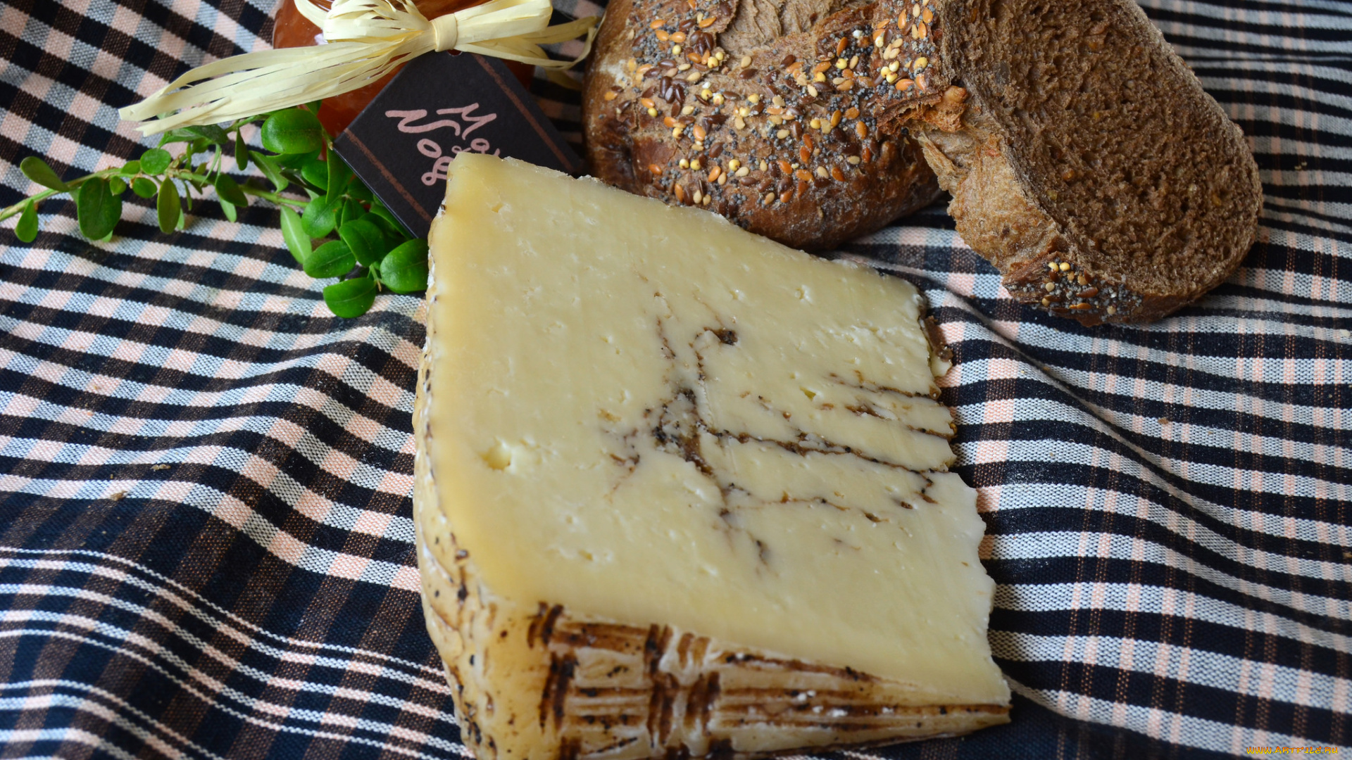 pecorino, moliterno, al, tartufo, еда, сырные, изделия, сыр