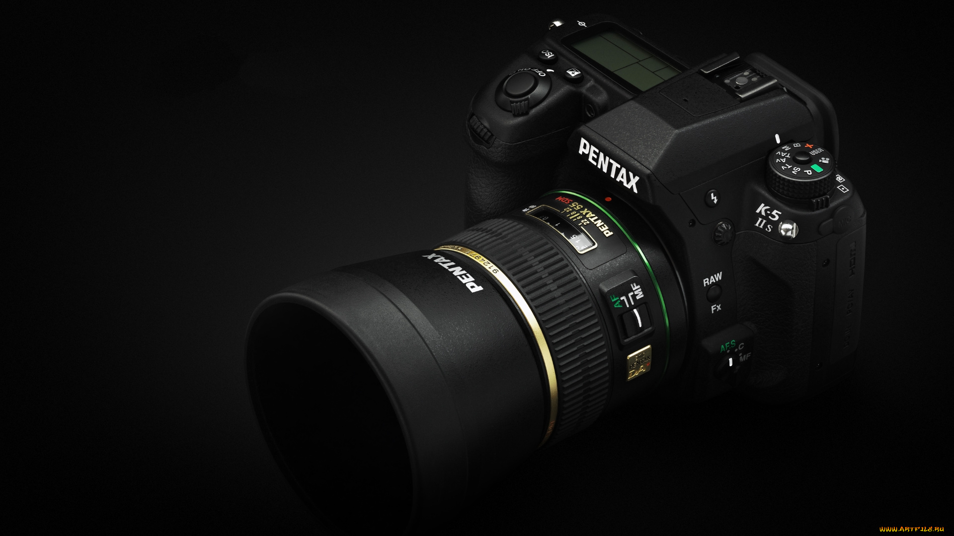 pentax, k-5iis, &, da55mm, бренды, pentax, цифровая, зеркалка, фотокамера