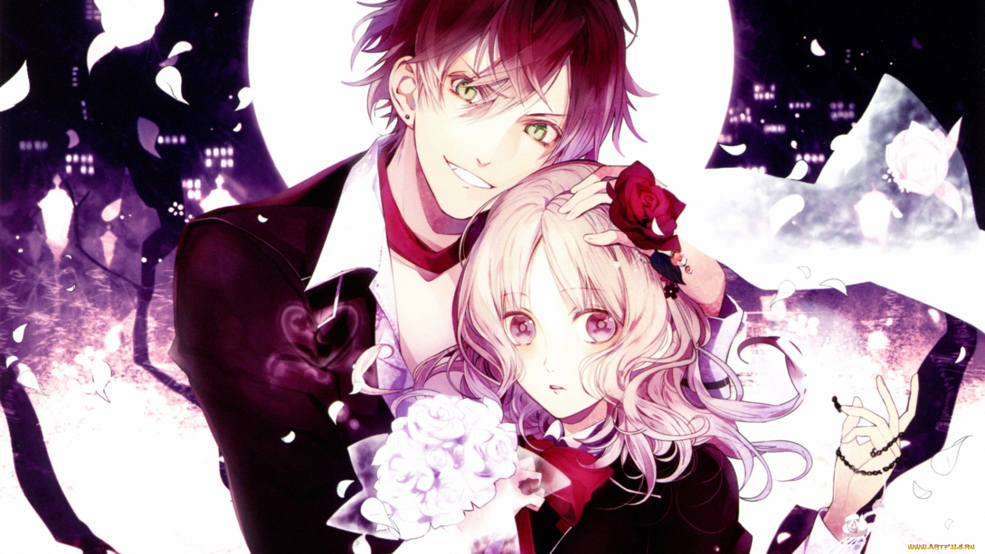 аниме, diabolik, lovers, <b>дьявольские</b>, <b>возлюбленные</b>.