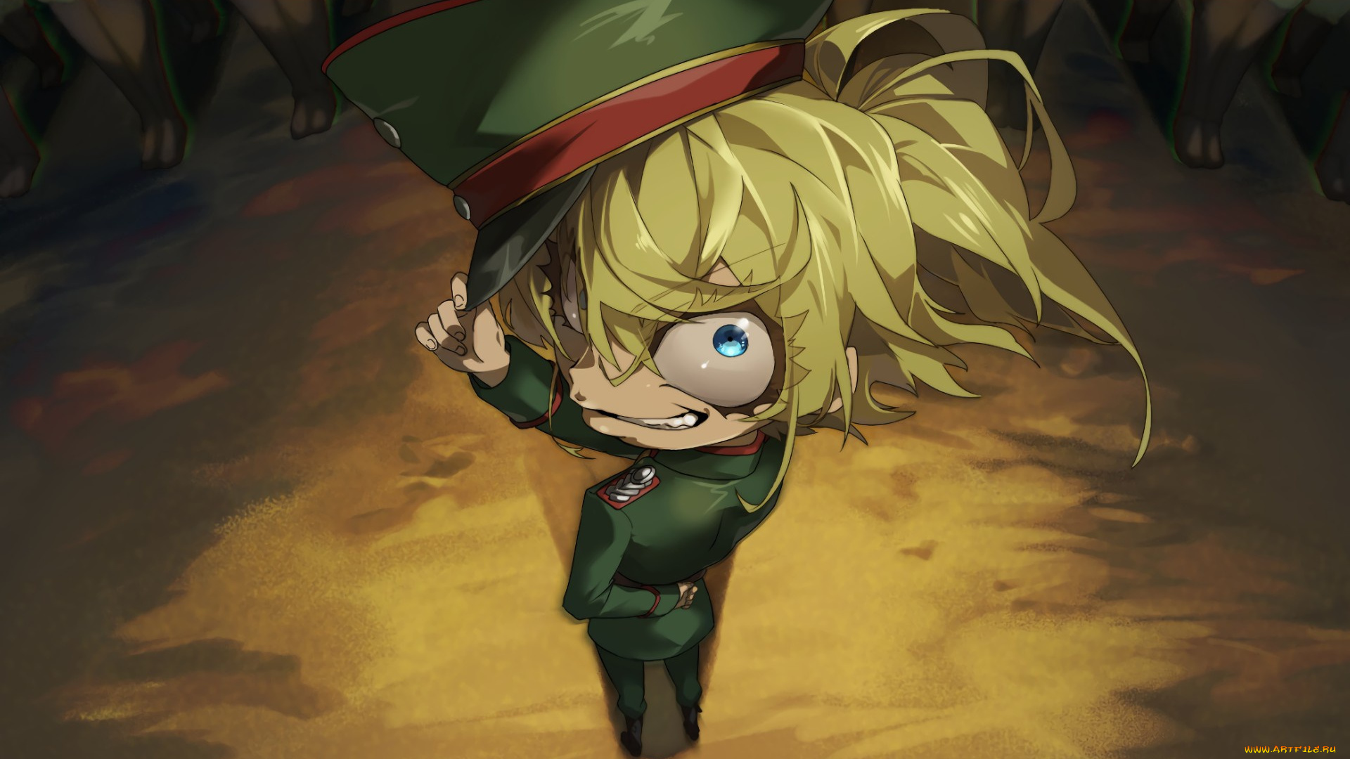 аниме, youjo, senki, tanya, degurechaff