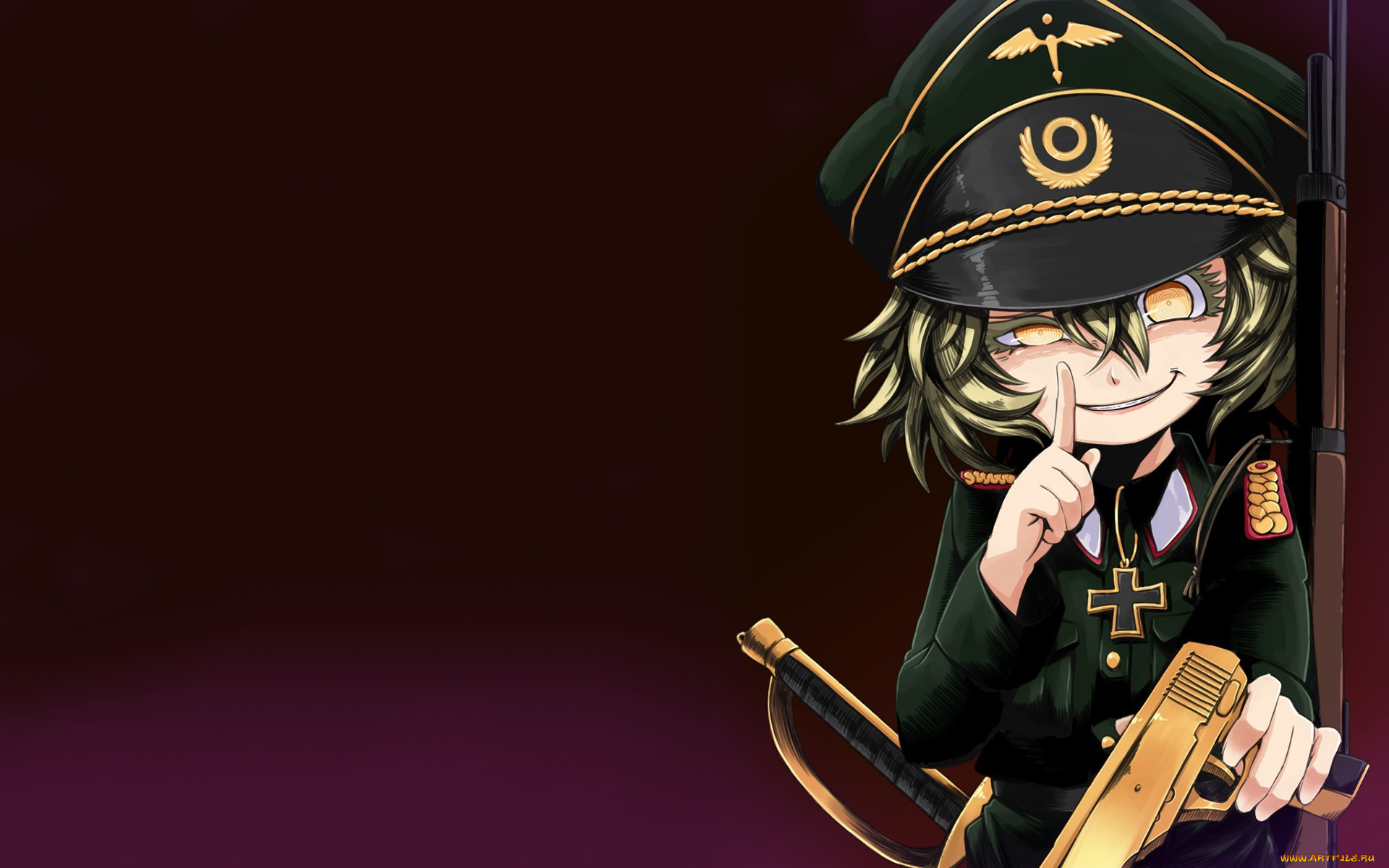 аниме, youjo, senki, tanya, degurechaff