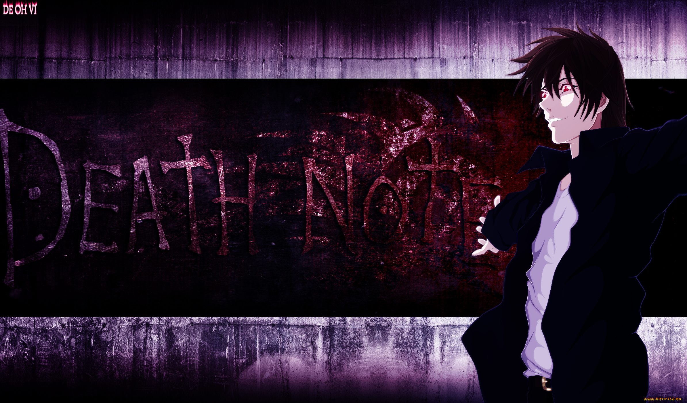 аниме, death, note, yagami, raito