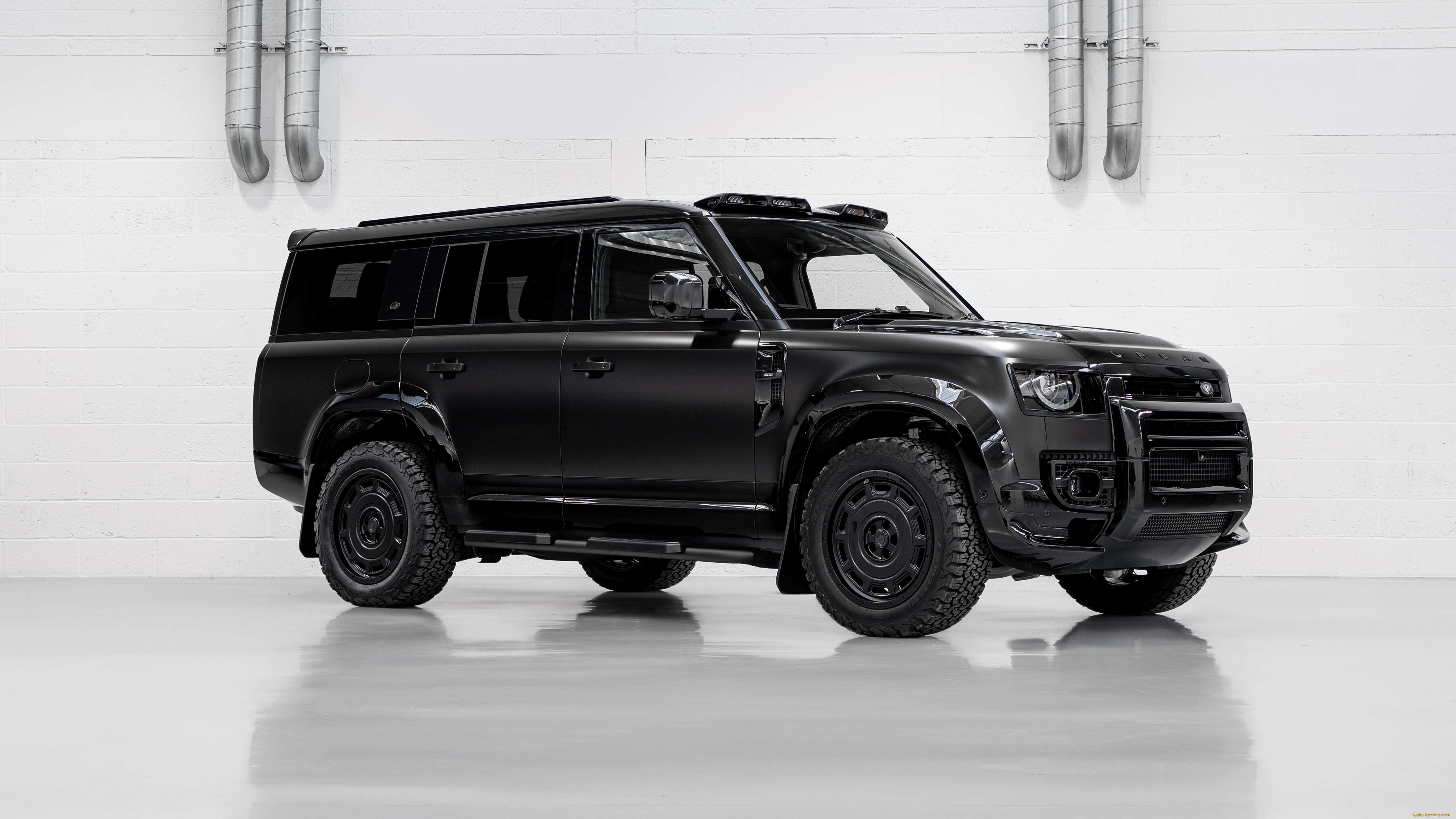 urban, automotive, land, rover, defender, widetrack, 2024, автомобили, land-rover, urban, automotive, land, rover, defender, widetrack, черный, внедорожник, тюнинг