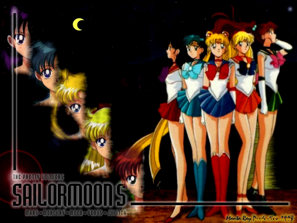 sailor, moon, аниме