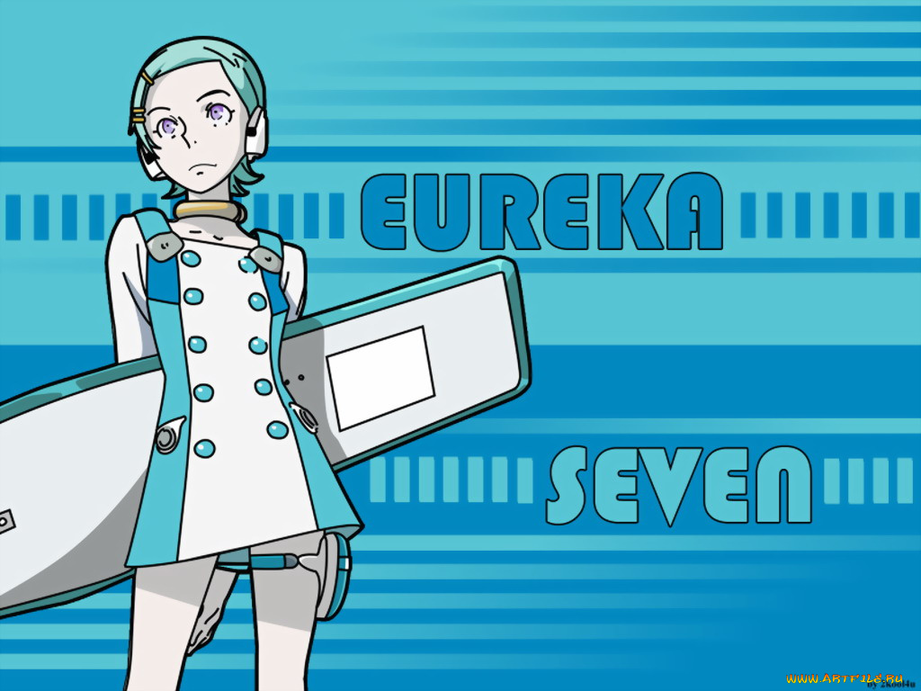 аниме, eureka, seven