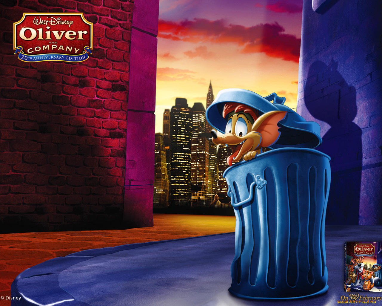 oliver, and, company, мультфильмы