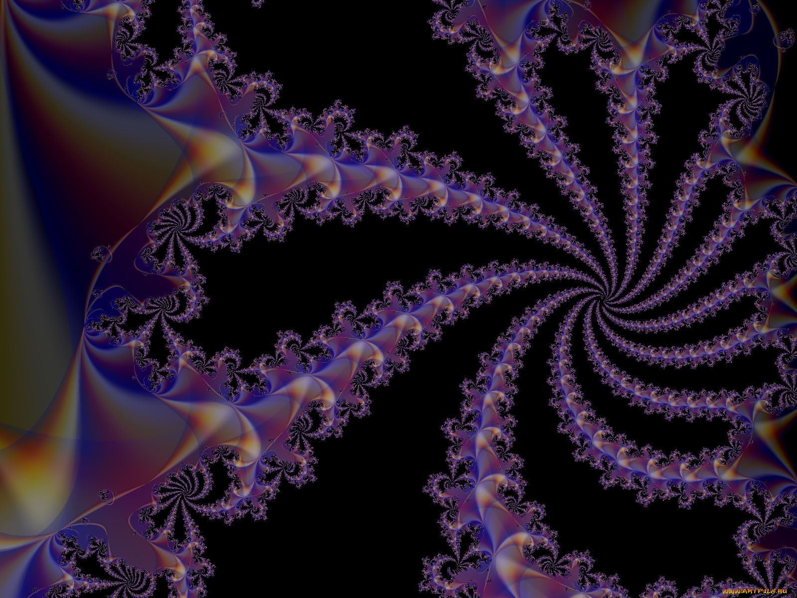 3д, графика, fractal, фракталы, узор, цвета, фон