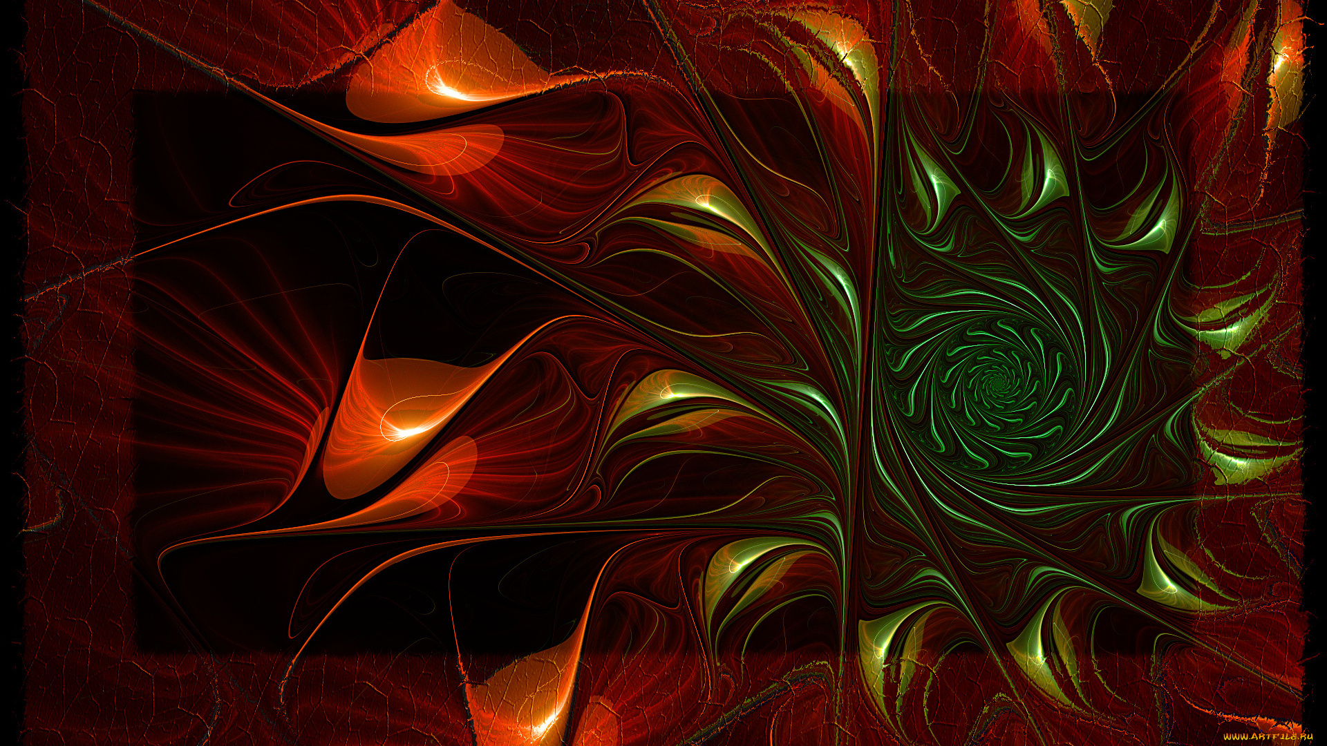 3д, графика, fractal, фракталы, цвета, узор, фон