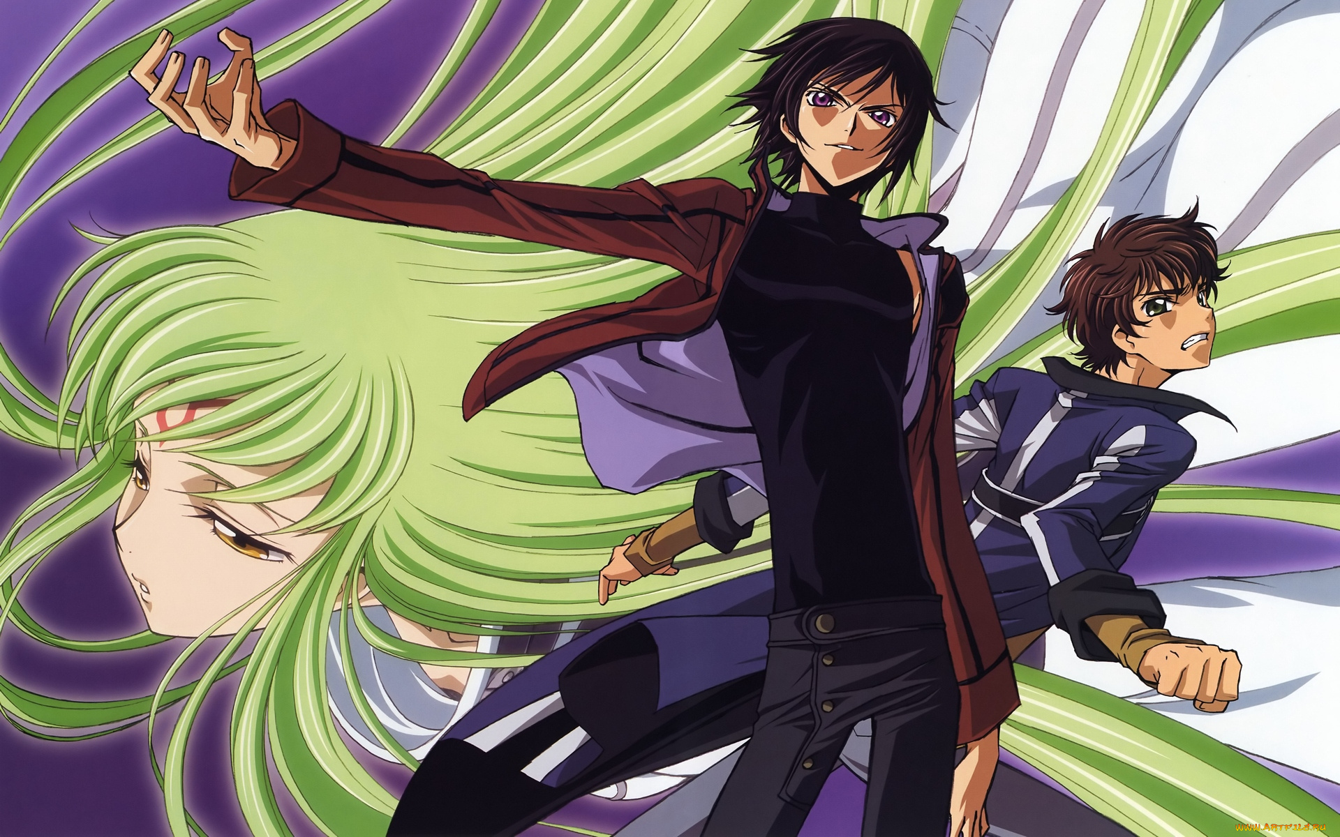 аниме, code, geass