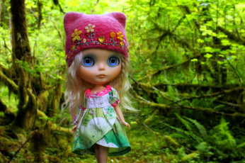 Картинка разное игрушки кукла лес шапочка