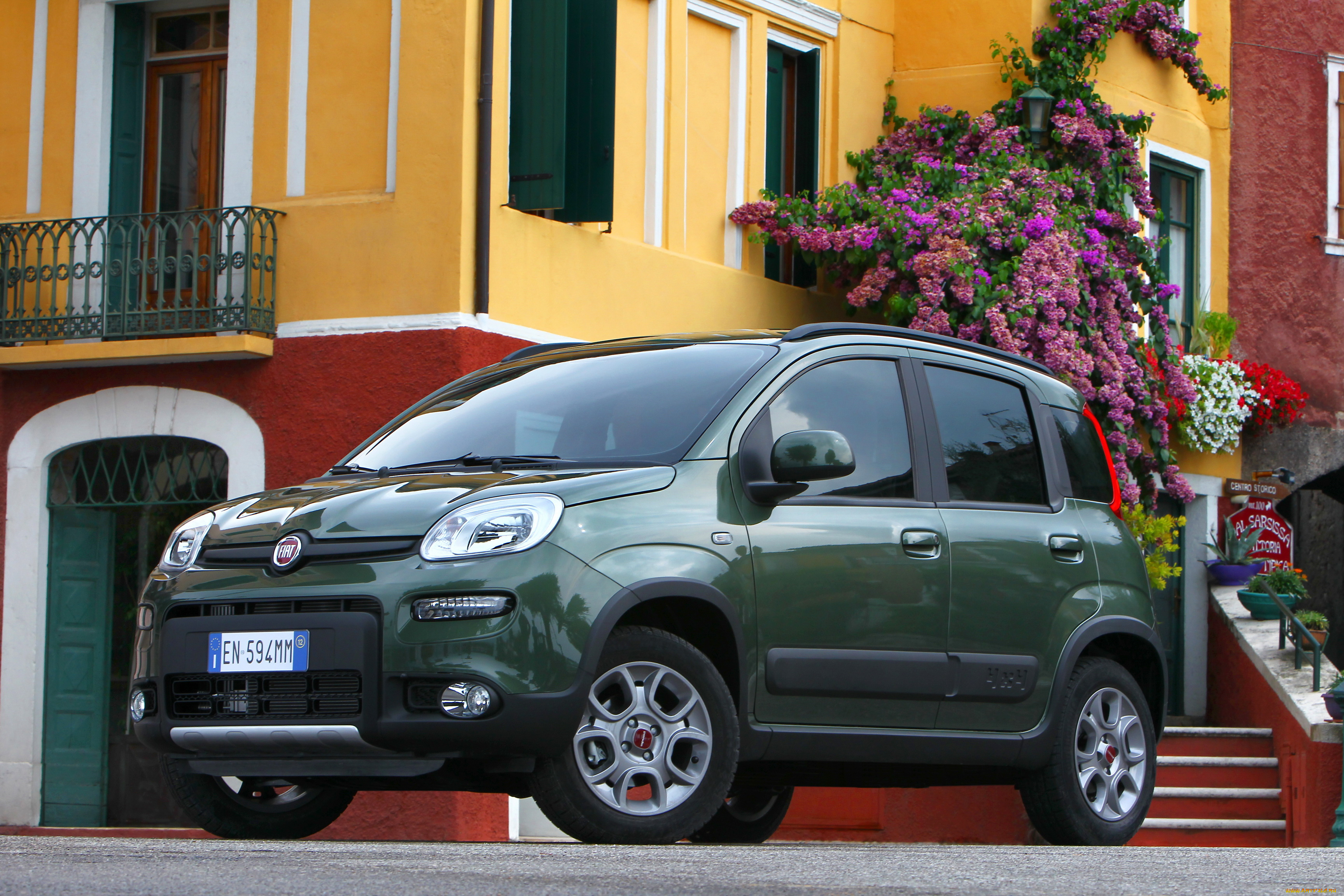 2012, fiat, panda, 4x4, автомобили