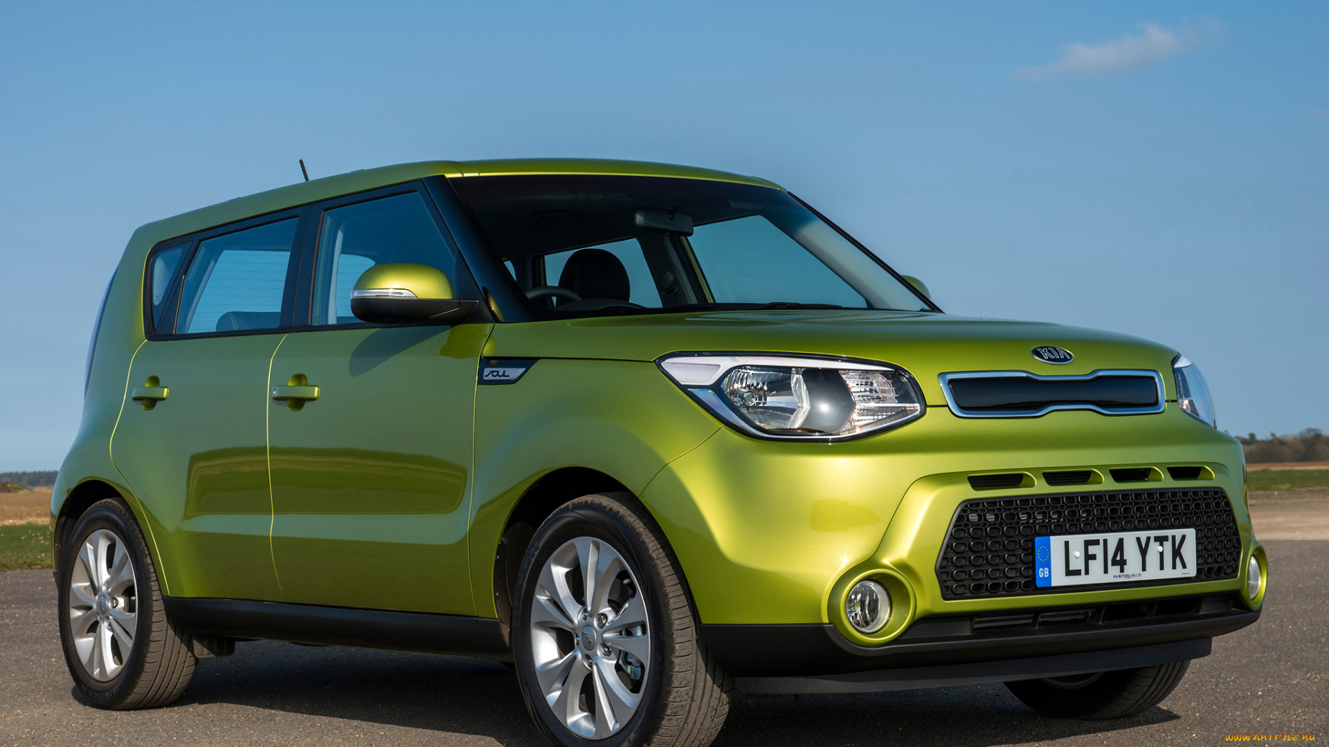 автомобили, kia, 2014, soul, uk-spec, зеленый