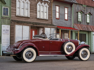 обоя cadillac v12 roadster by fleetwood 1931, автомобили, классика, авто