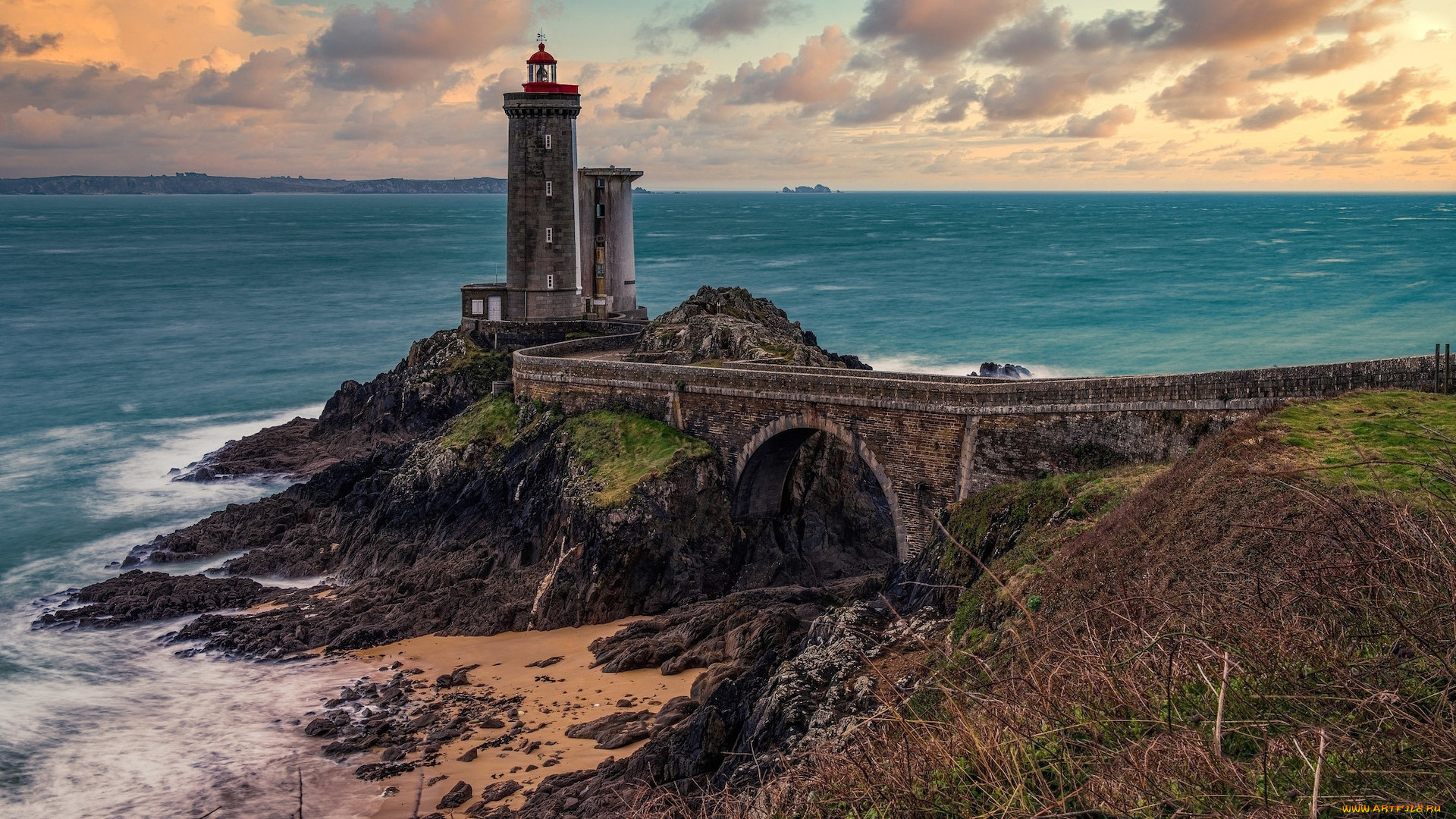 phare, du, petit, minou, france, природа, маяки, phare, du, petit, minou