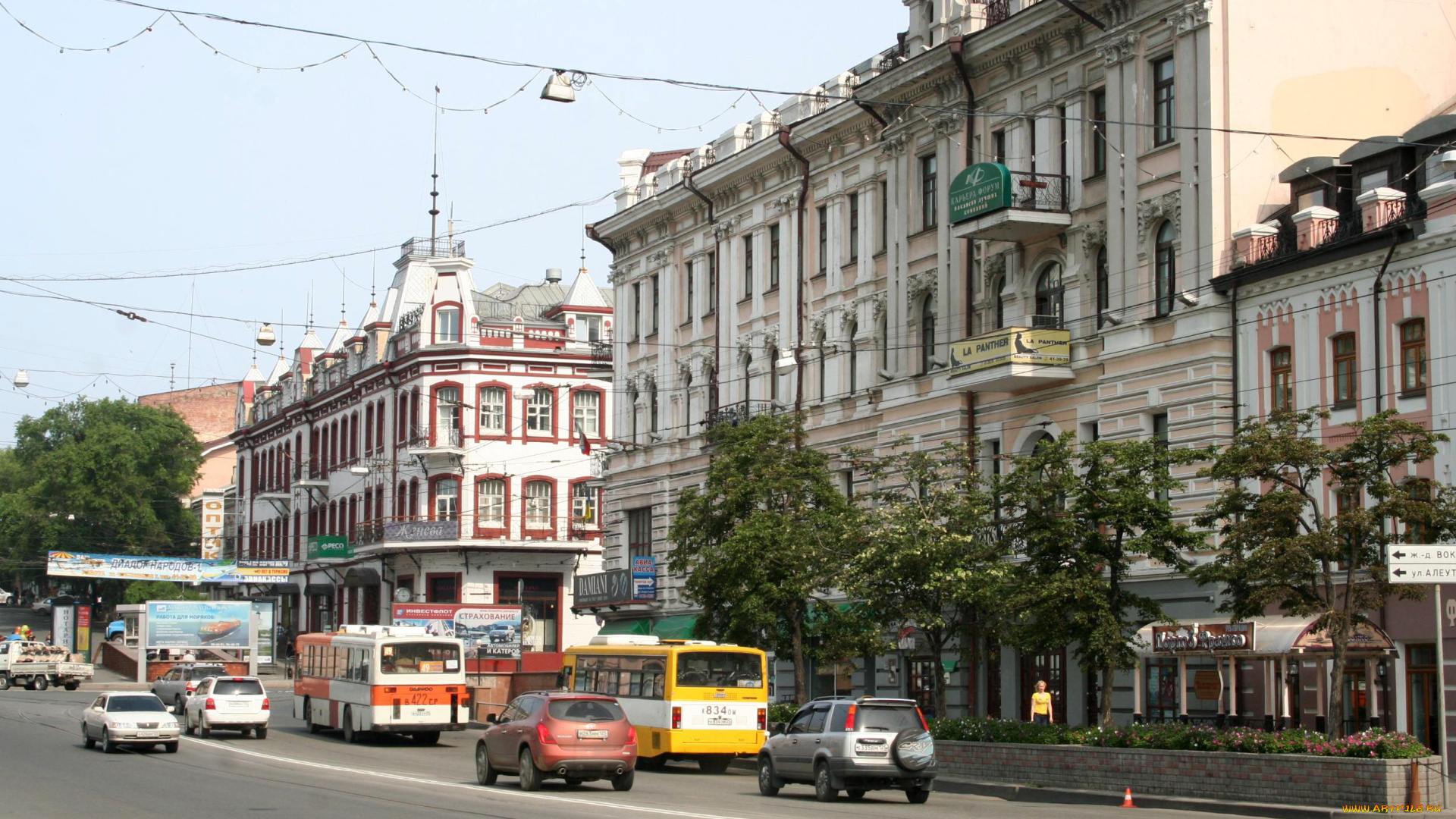 владивосток, города, улицы, площади, набережные