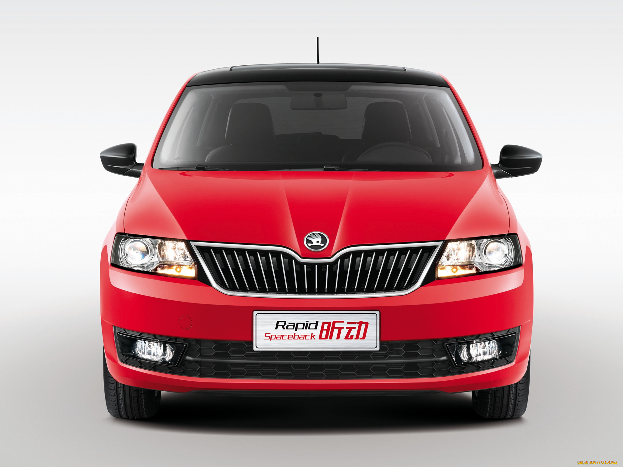 автомобили, skoda, rapid, красный, 2014, cn-spec, spaceback