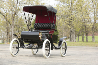 Картинка автомобили классика oldsmobile model r curved dash runabout 1902г