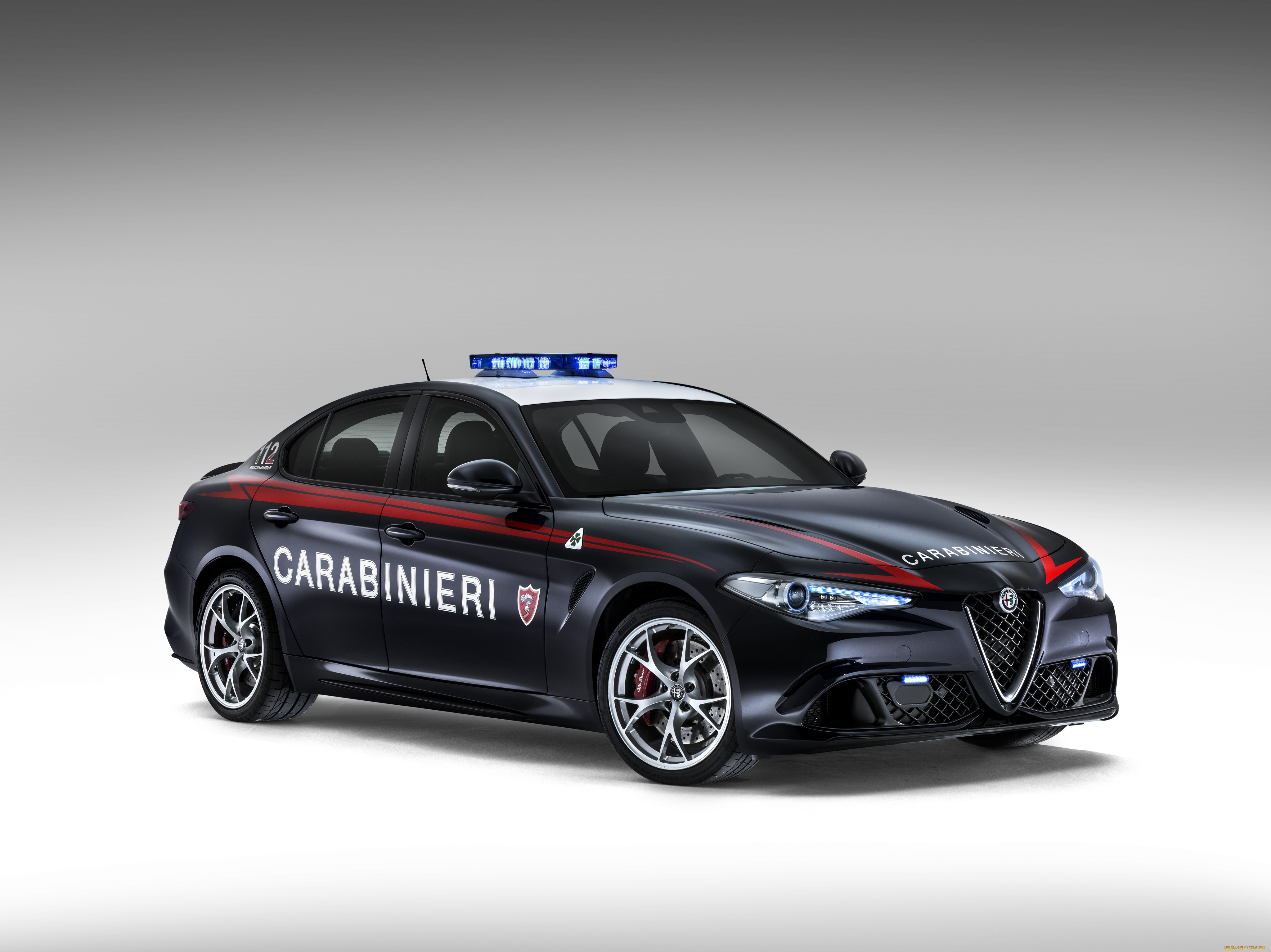 автомобили, полиция, giulia, quadrifoglio, 952, carabinieri, 2016г, alfa, romeo