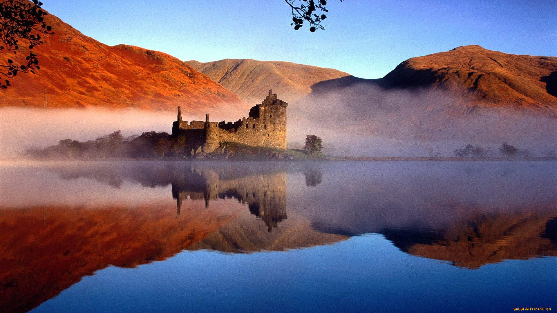 kilchurn, castle, шотландия, города, замки, англии, kilchurn, castle, шотландия