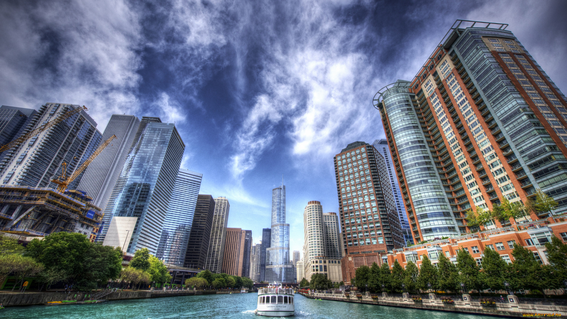 chicago, city, -, illinois, -, usa, города, Чикаго, , сша, простор