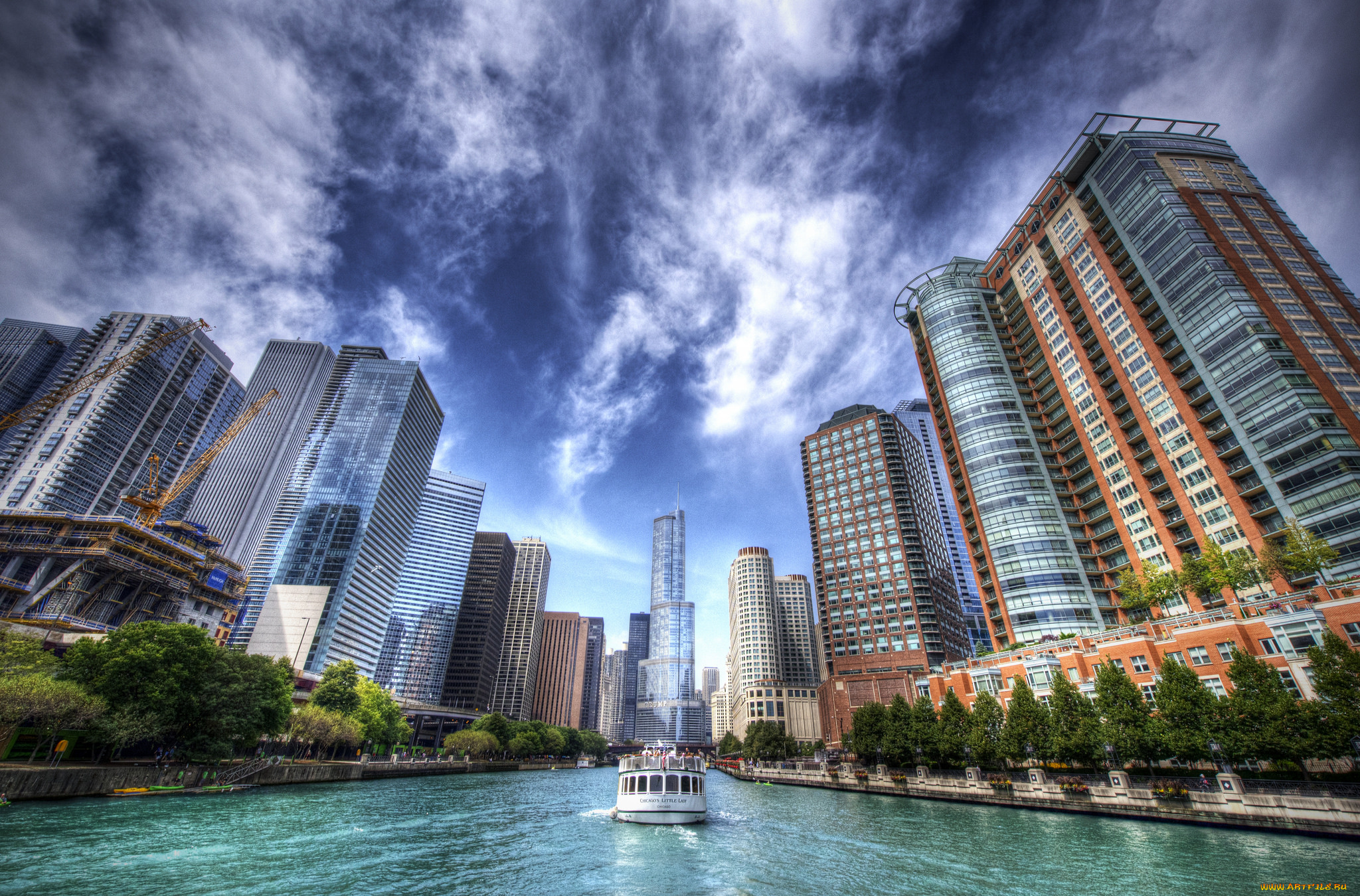 chicago, city, -, illinois, -, usa, города, Чикаго, , сша, простор