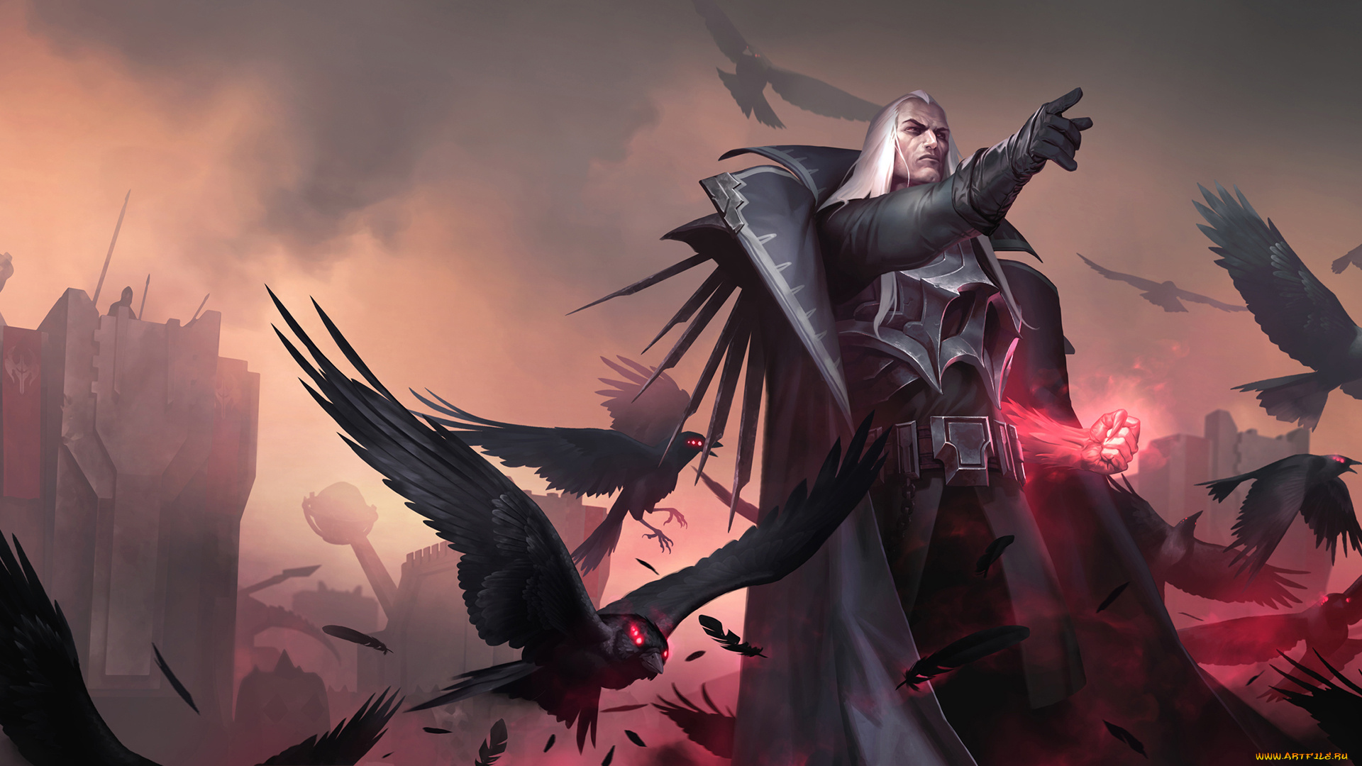 видео, игры, league, of, legends, , legends, of, runeterra, legends, of, runeterra, swain