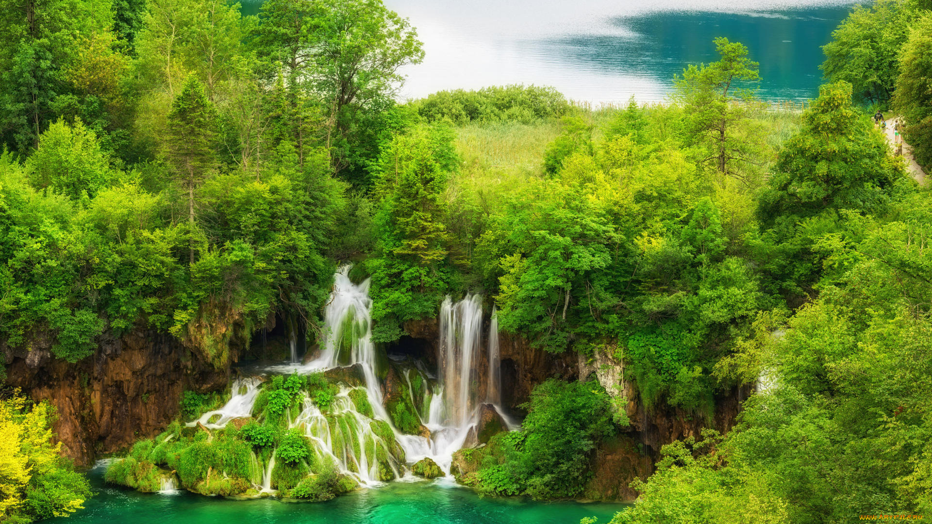 plitvice, lakes, national, park, croatia, природа, водопады, plitvice, lakes, national, park