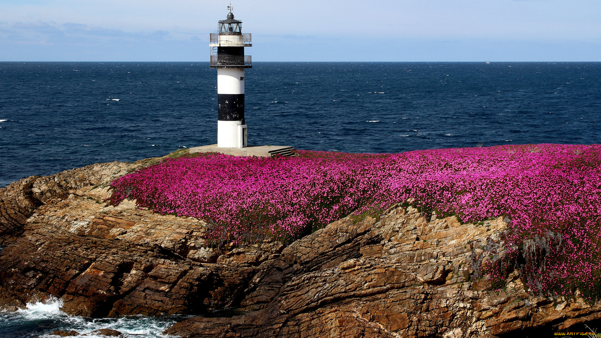 pancha, island, lighthouse, galicia, spain, природа, маяки, скалы, испания, побережье, бискайский, залив, ribadeo, illa