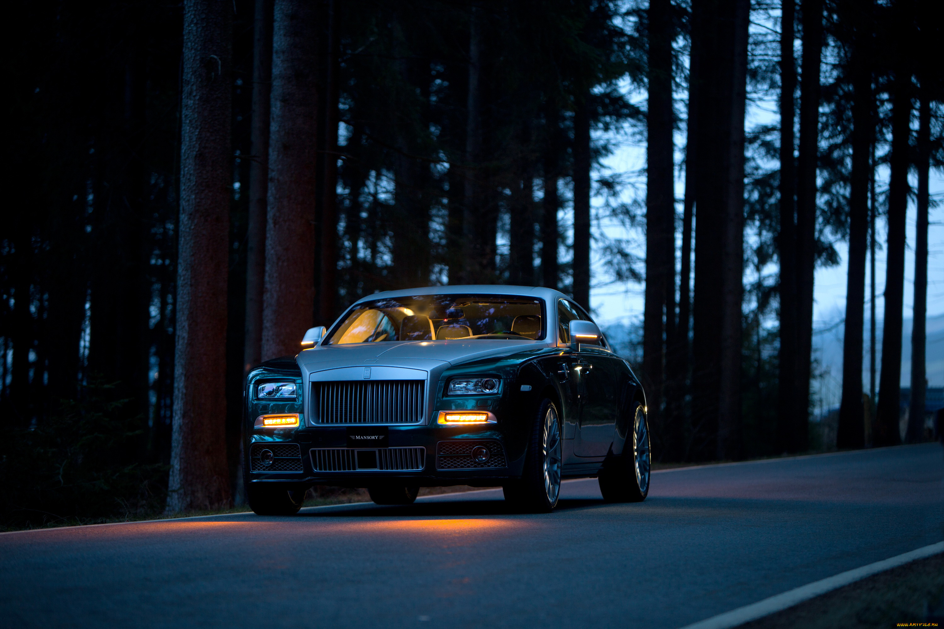 2014, rolls-royce, wraith, , mansory, автомобили, rolls-royce, ночь, wraith, тюнинг